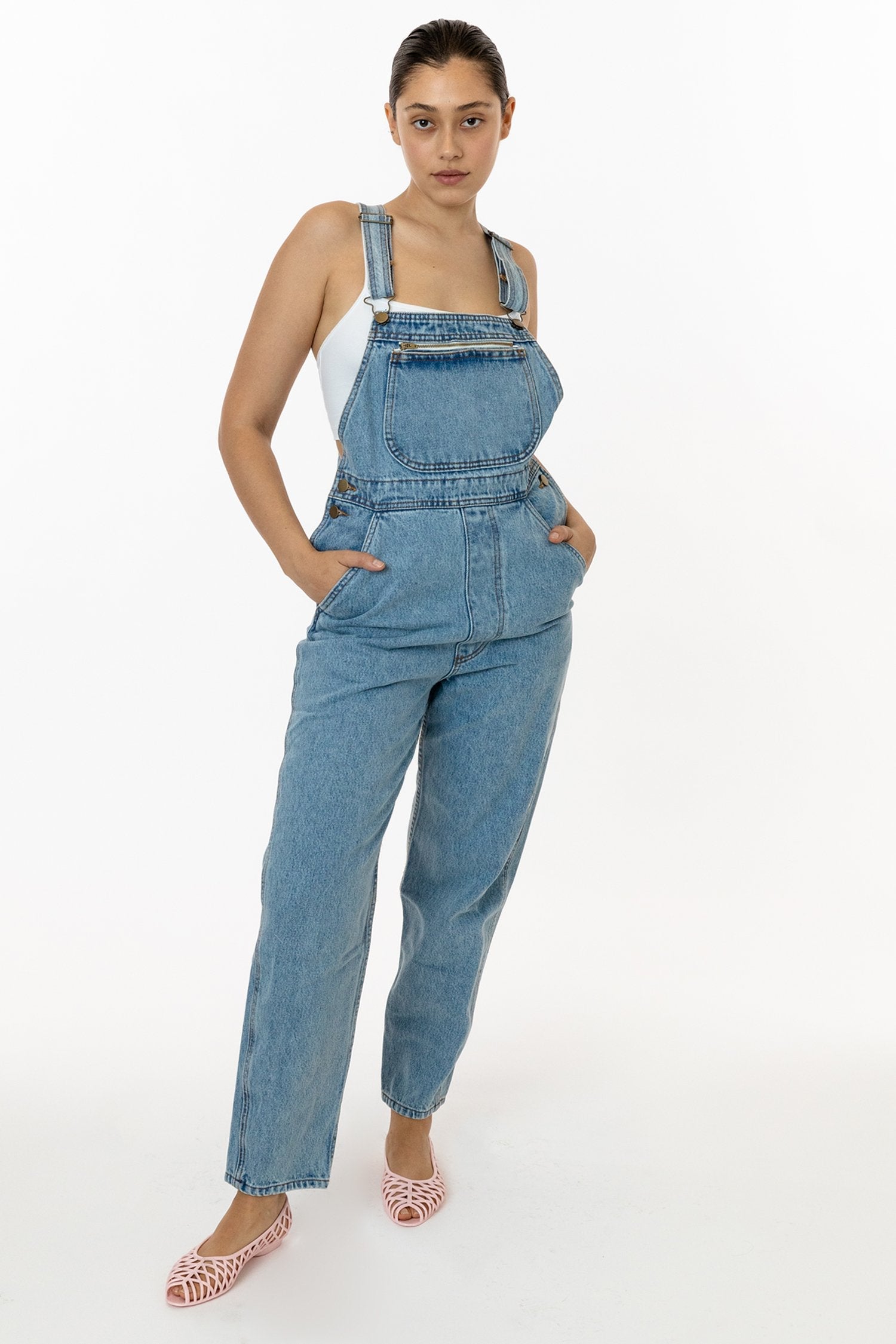 Unisex 14 oz Denim Overalls - RDNU07 Mix