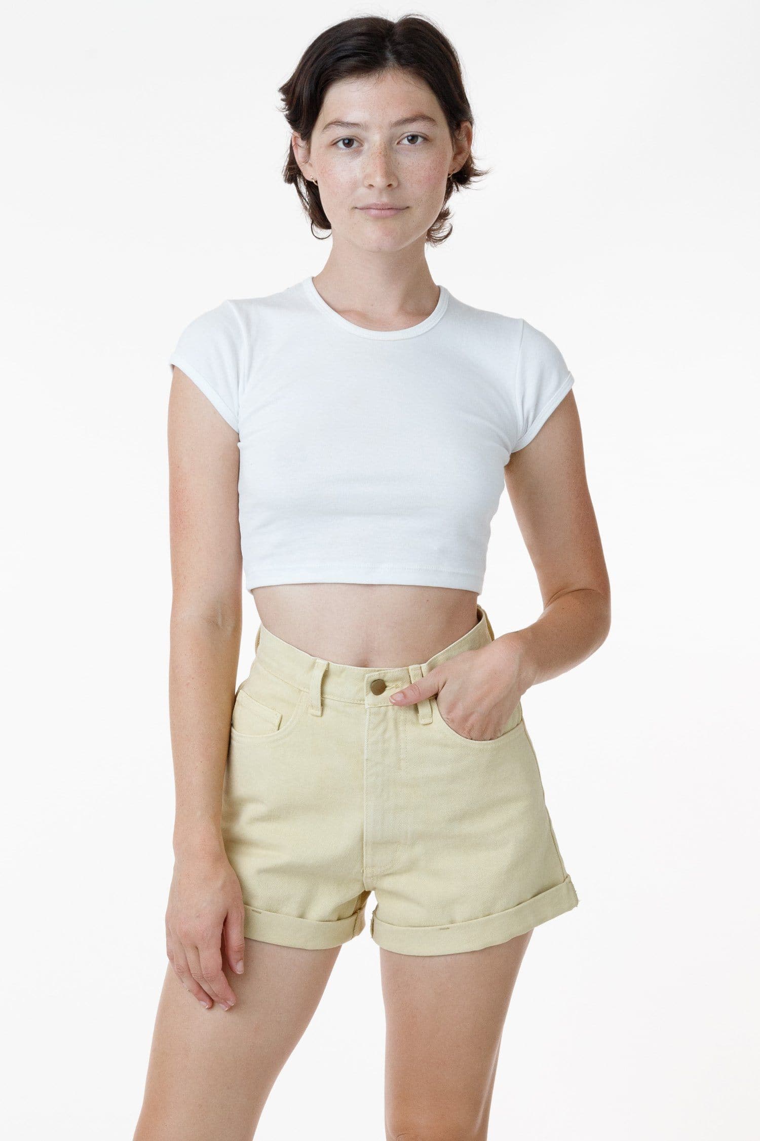 Bull Denim Cuff Shorts - Limited Edition Garment Dye