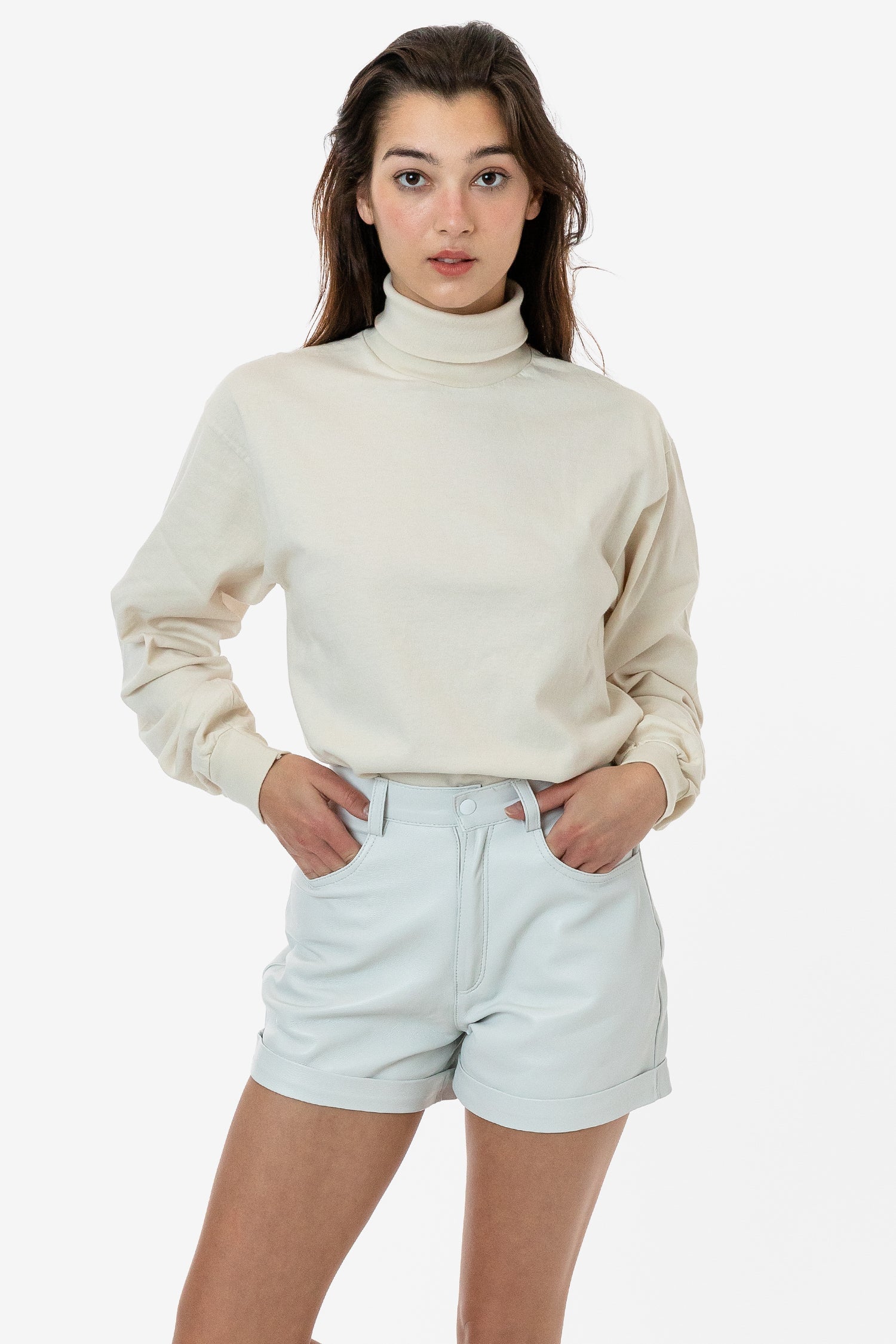 Long Sleeve Turtleneck - Garment Dyed 1811GD Style