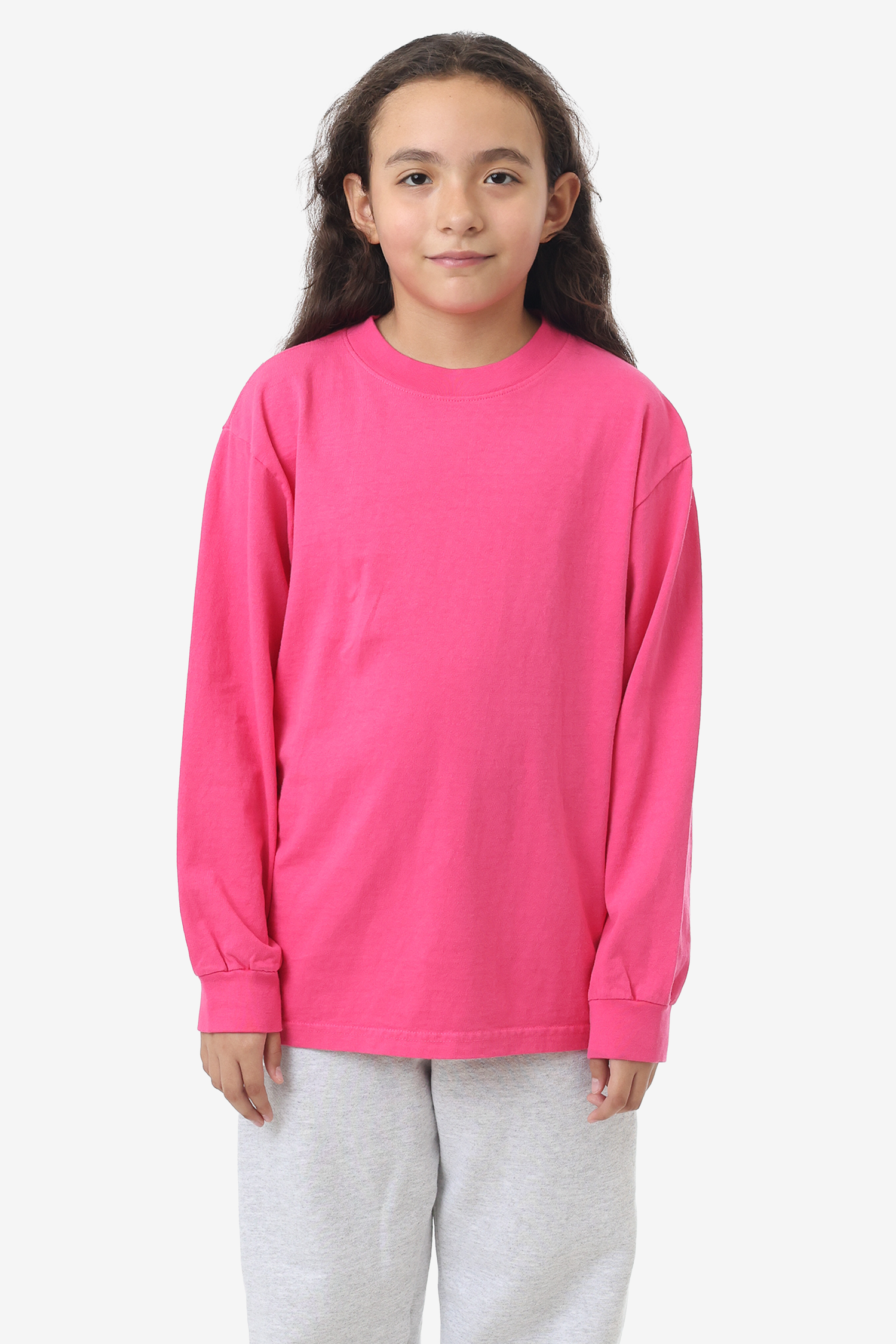Kids Long Sleeve Garment-Dye Tee
