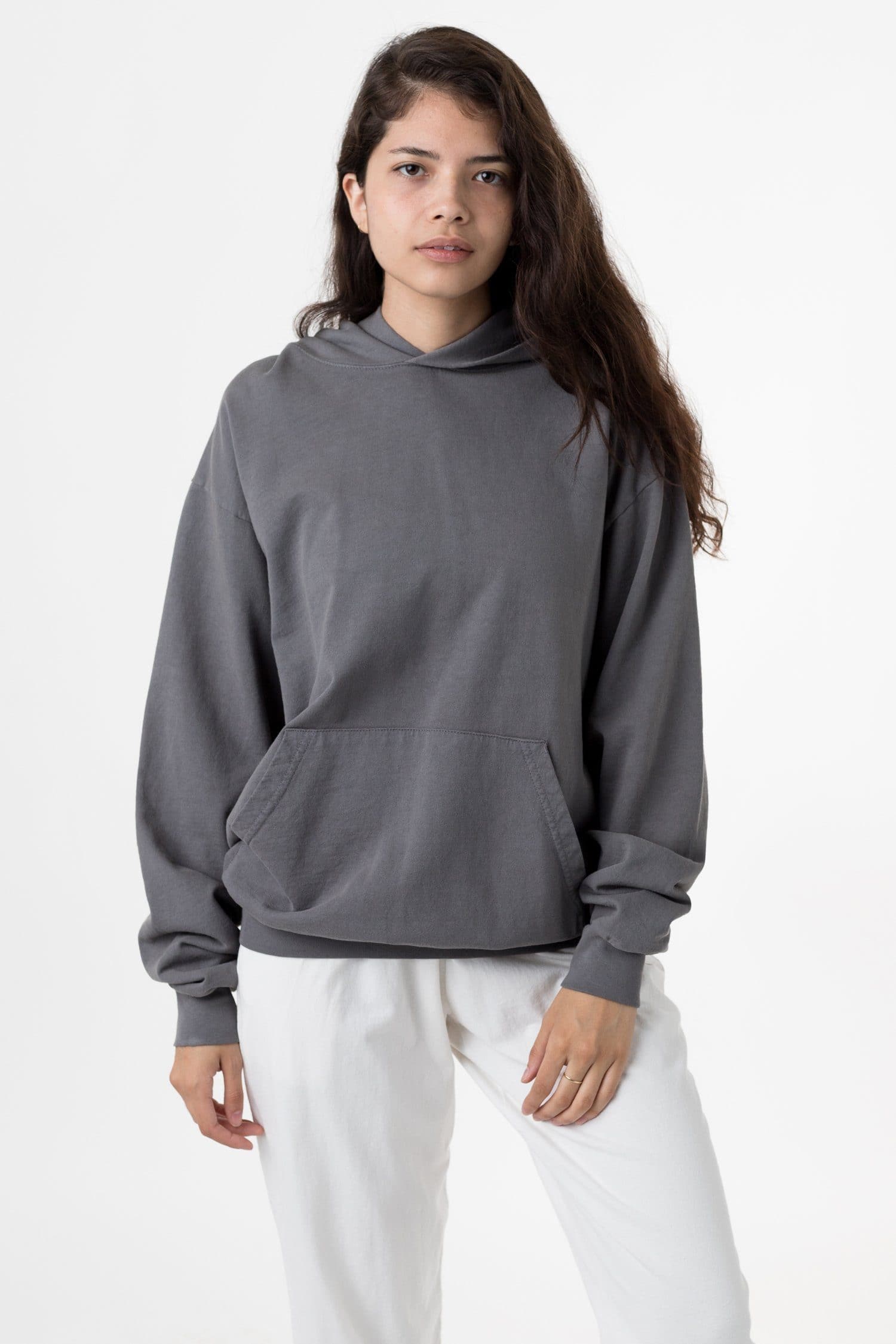 Unisex French Terry Hoodie - Long Sleeve Pullover
