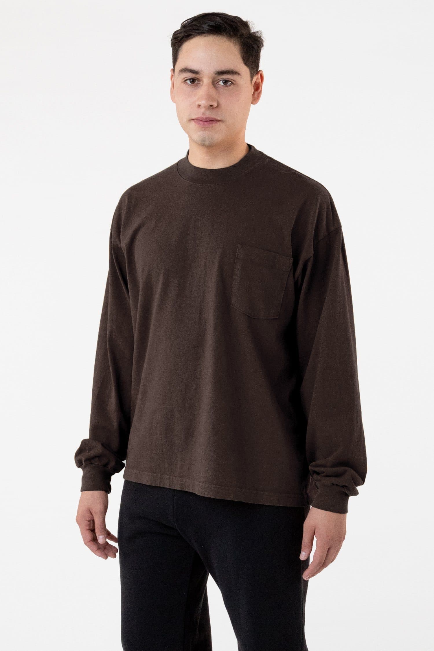 8.5 oz Heavy Jersey Long Sleeve Work Shirt