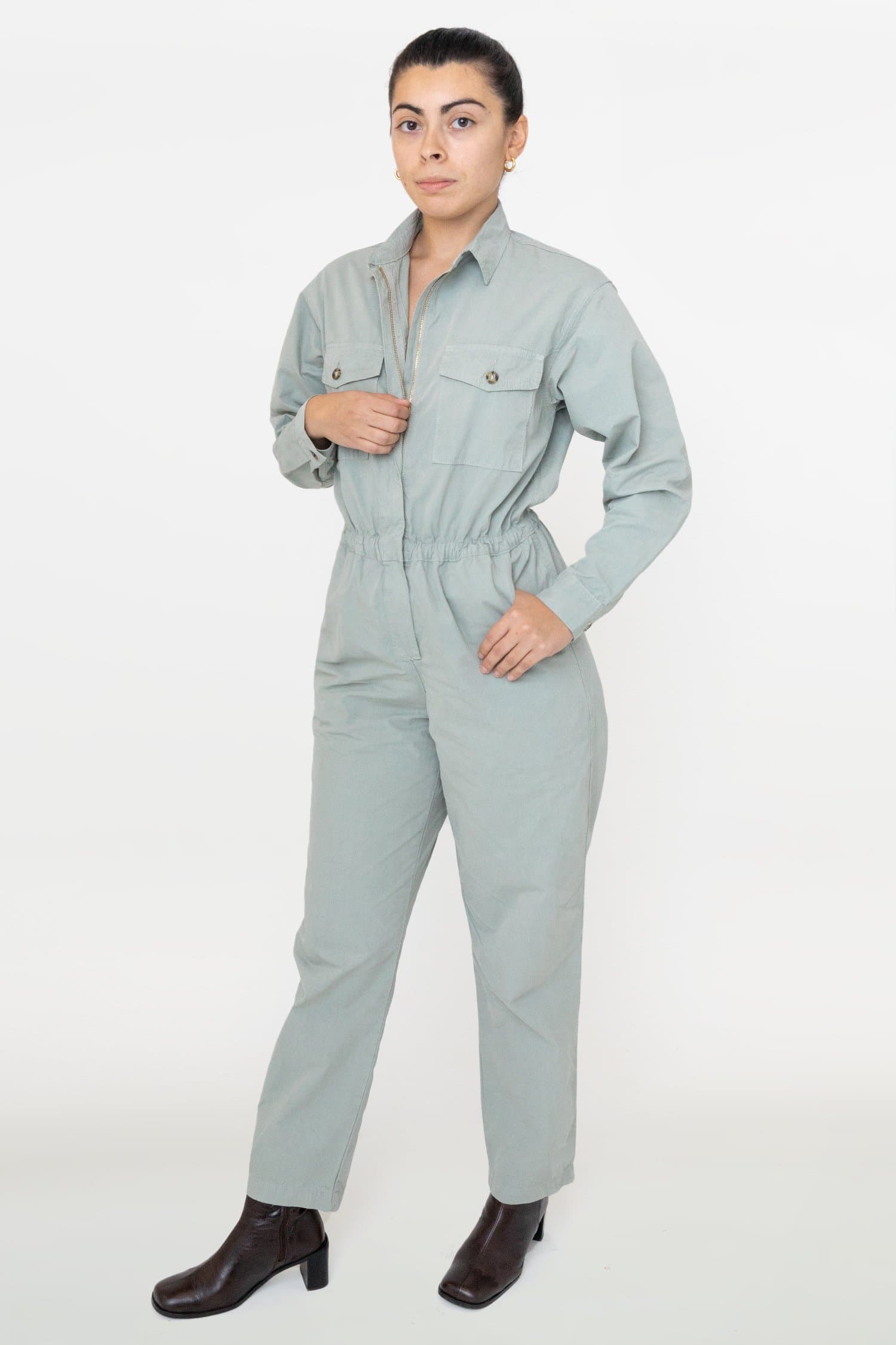 Men's Cotton Poplin Utility Jumpsuit - RJC3207GD