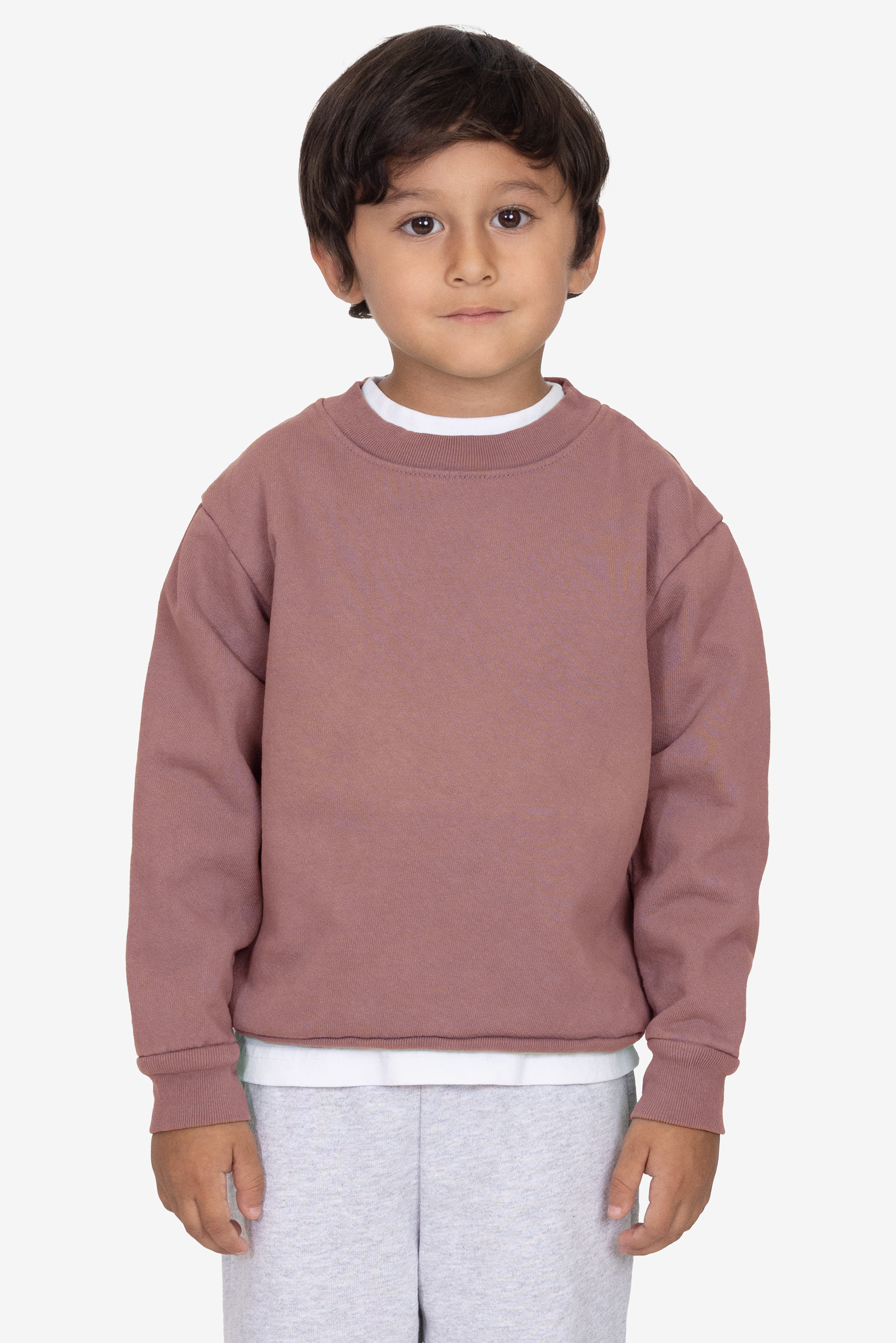 Kids' Heavy Fleece Crewneck Sweatshirt - HF107GD