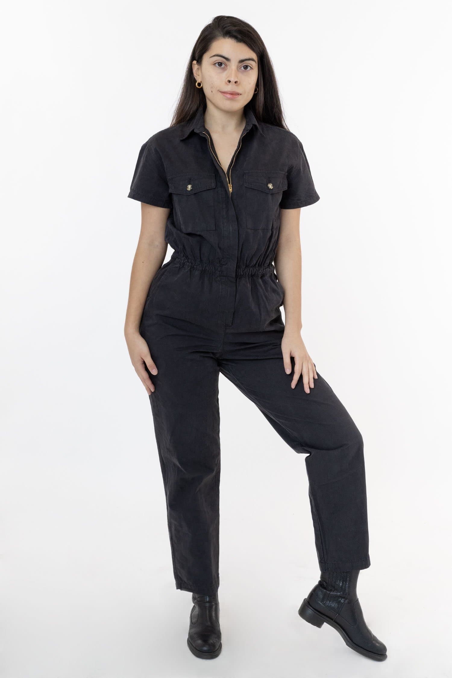 Men's Short Sleeve Utility Jumpsuit - RJC3201GD