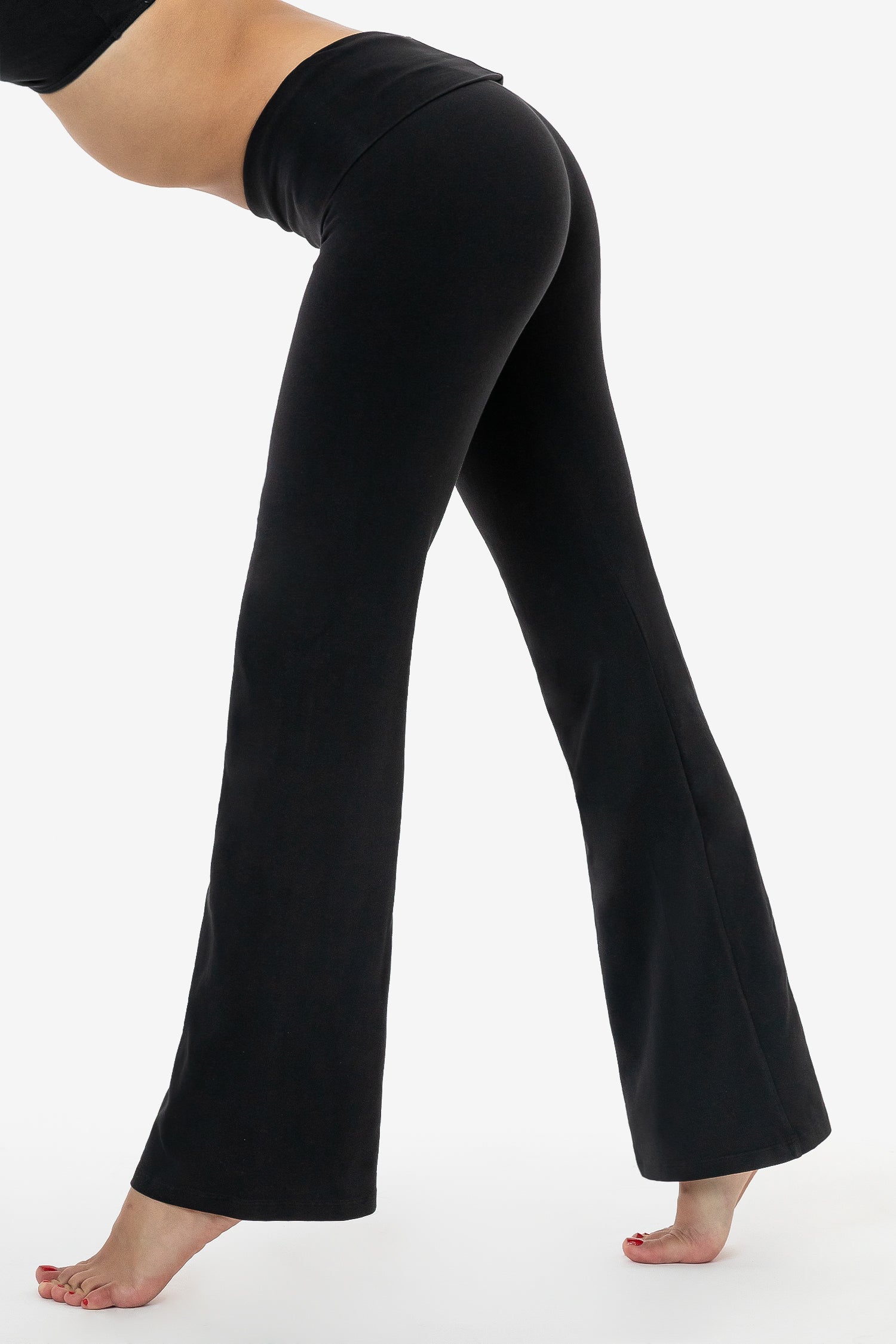 Soft Garment-Dyed Yoga Leggings