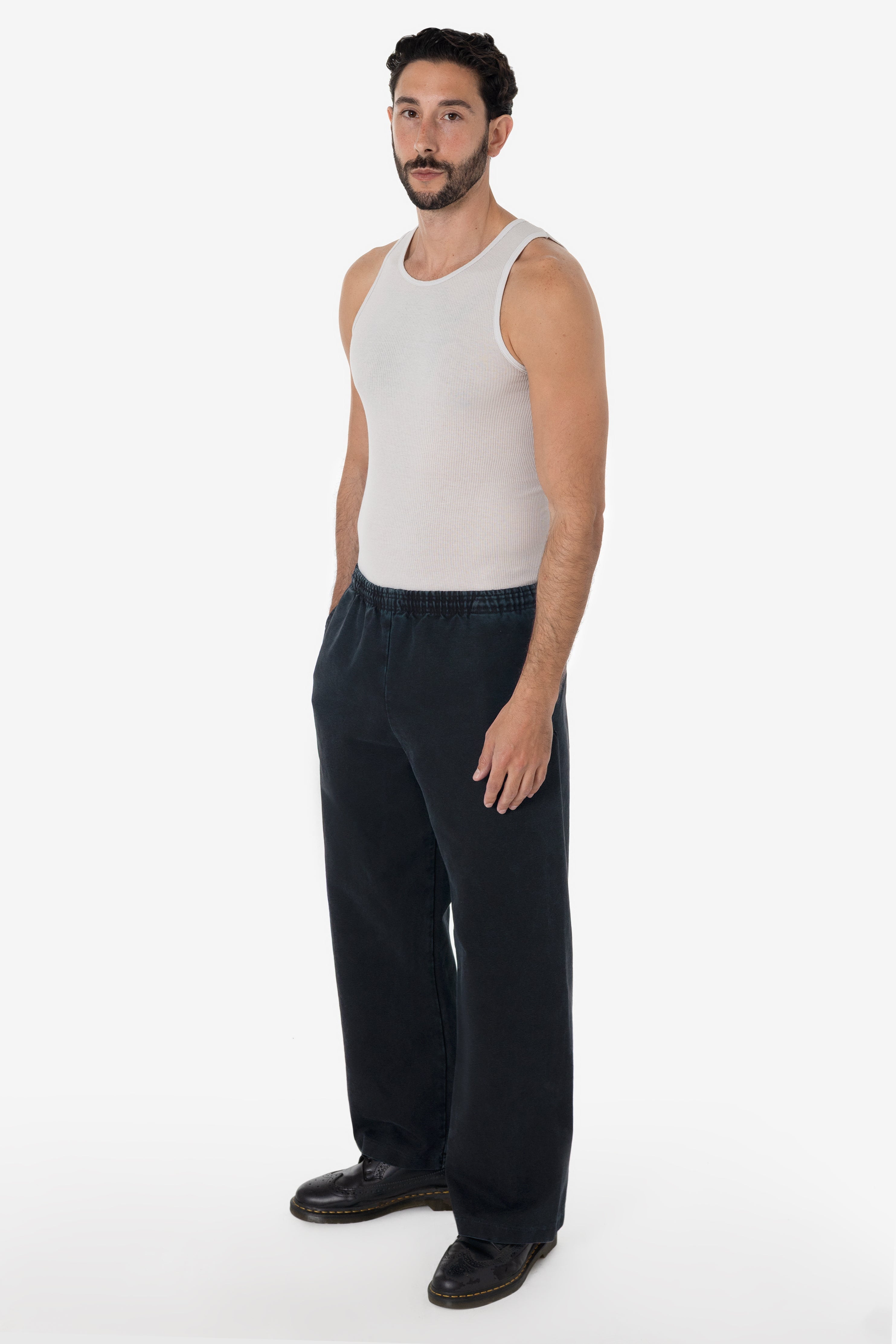 12oz Canvas Casual Pants - Open Bottom Design