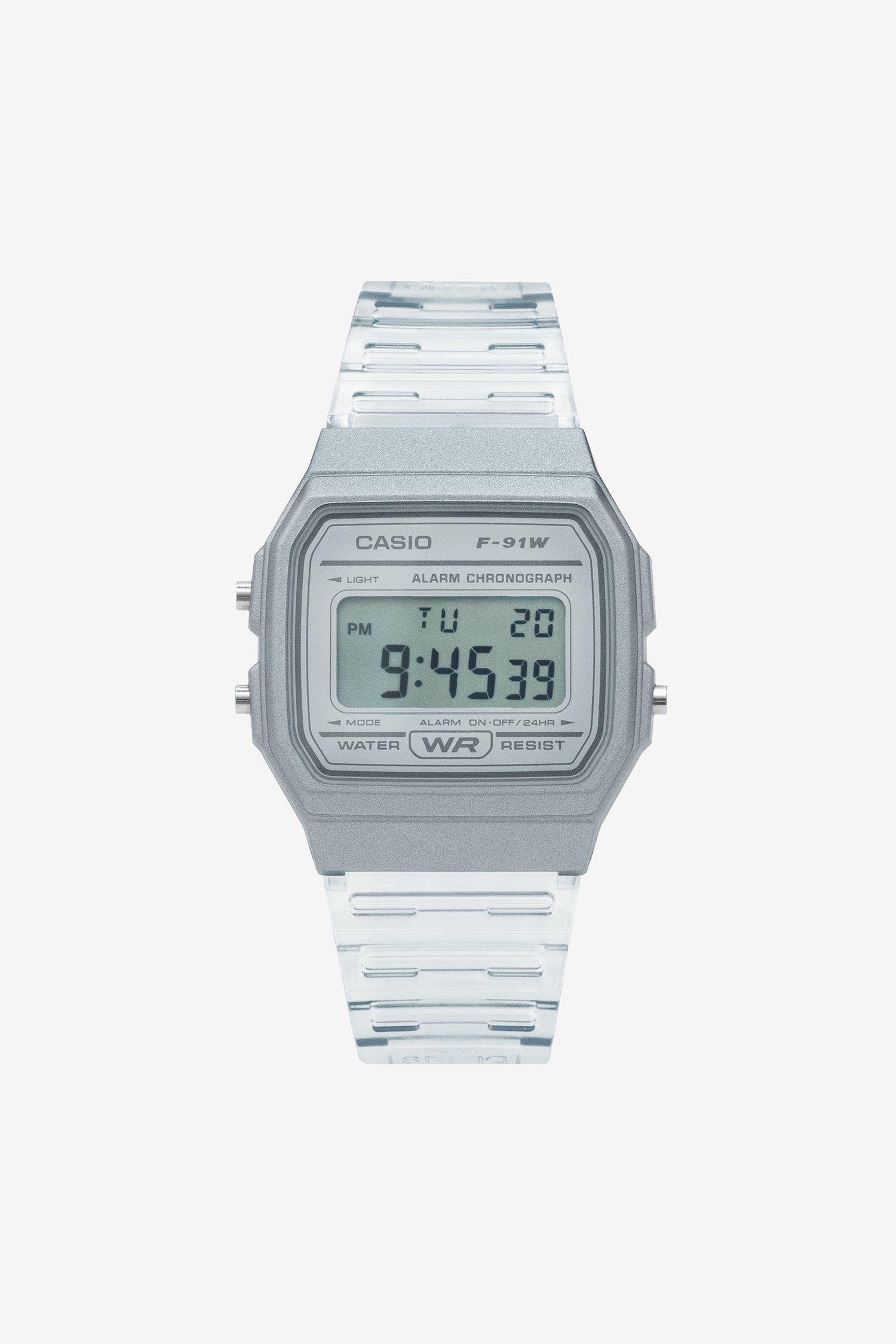 Casio Unisex Clear Jelly Digital Watch - WCHD7CF