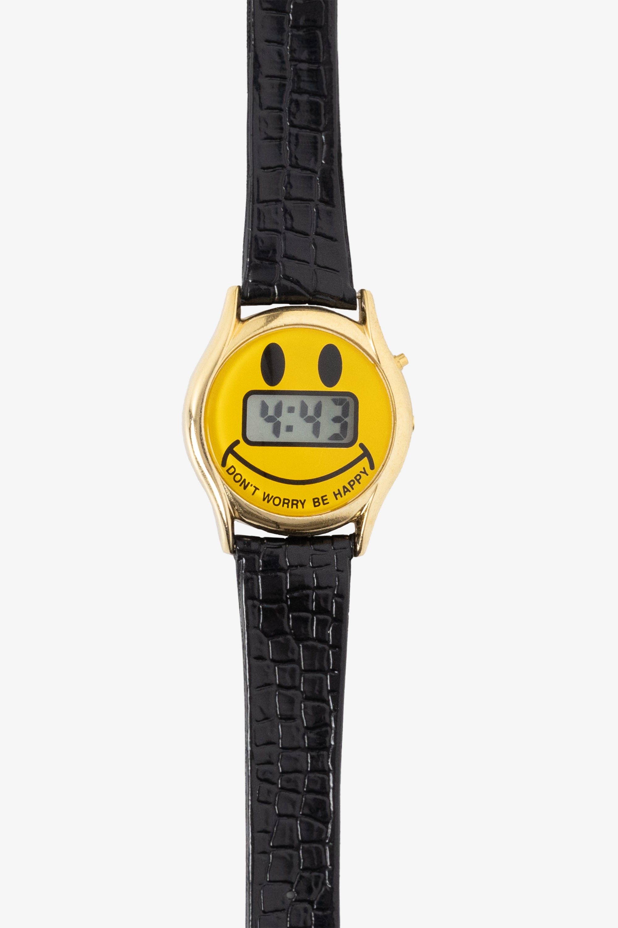 Men's Don't Worry Be Happy Wristwatch