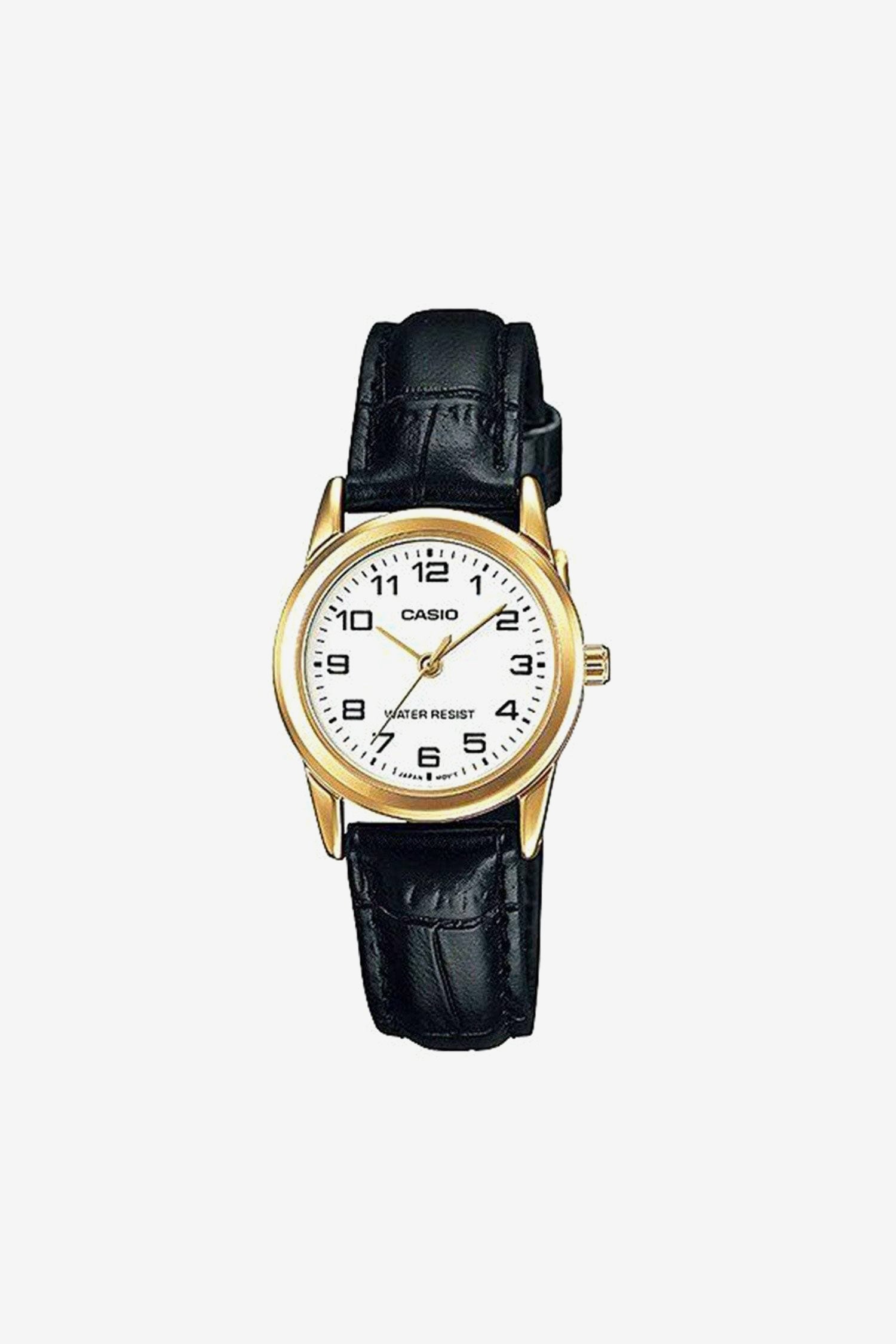 Casio Women's Leather Strap Watch