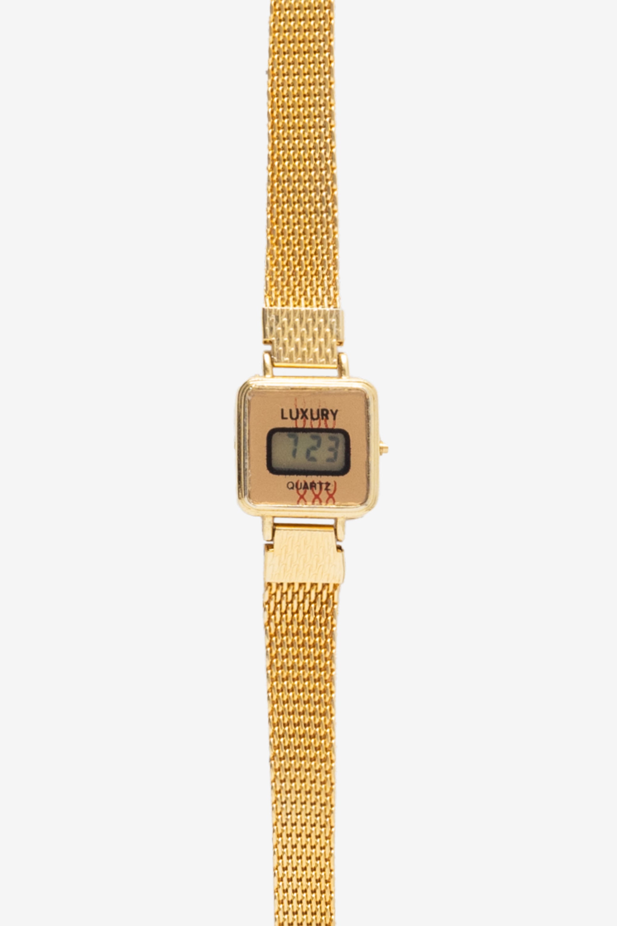 Little Gold Square Watch by WCHRA4 - Stylish & Compact