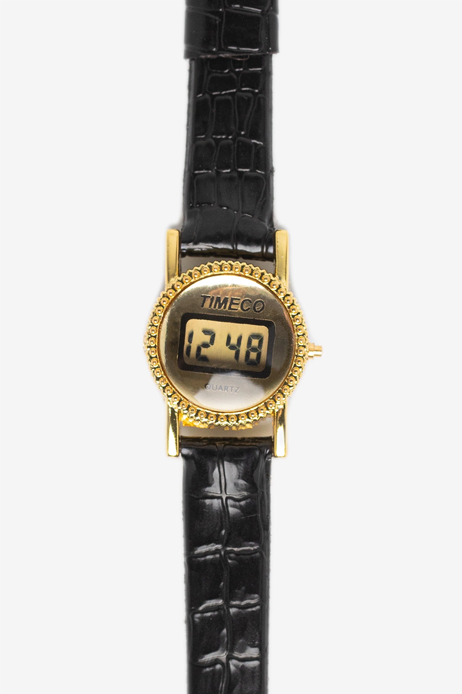 Elegant Black Wristwatch for Men & Women