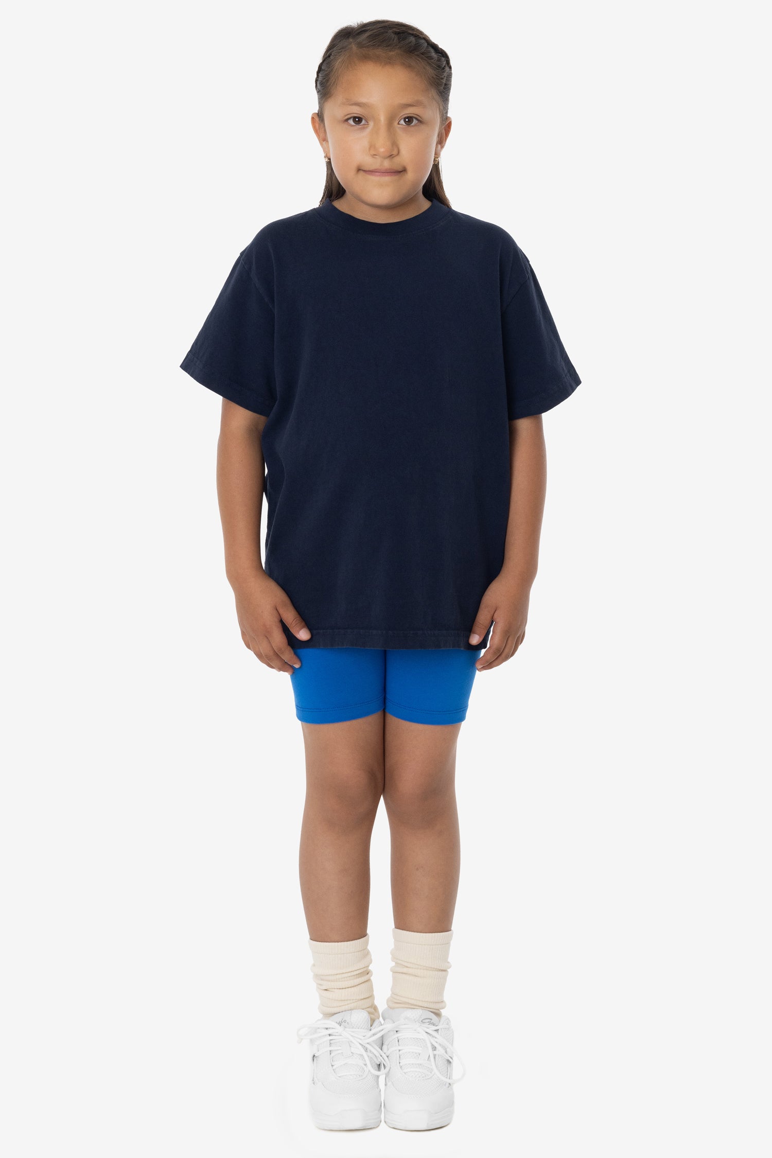Kids' Cotton-Spandex Bike Shorts for Active Play