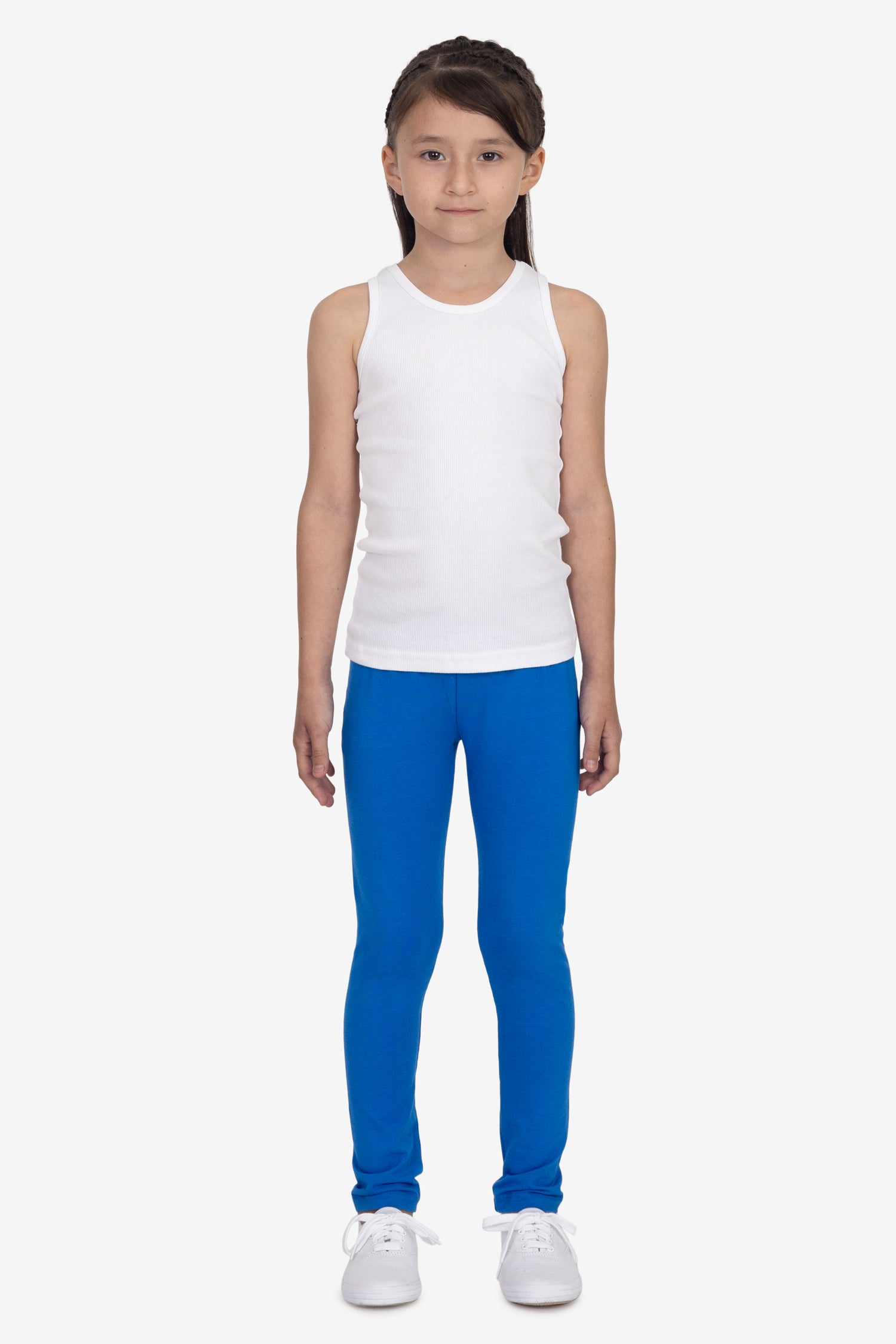 Kids' Cotton-Spandex Leggings for Play & Comfort