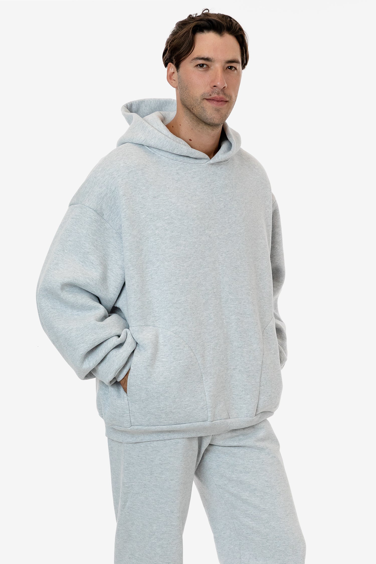 HFX409 Heavyweight Fleece Hoodie – Wide Fit & Cozy