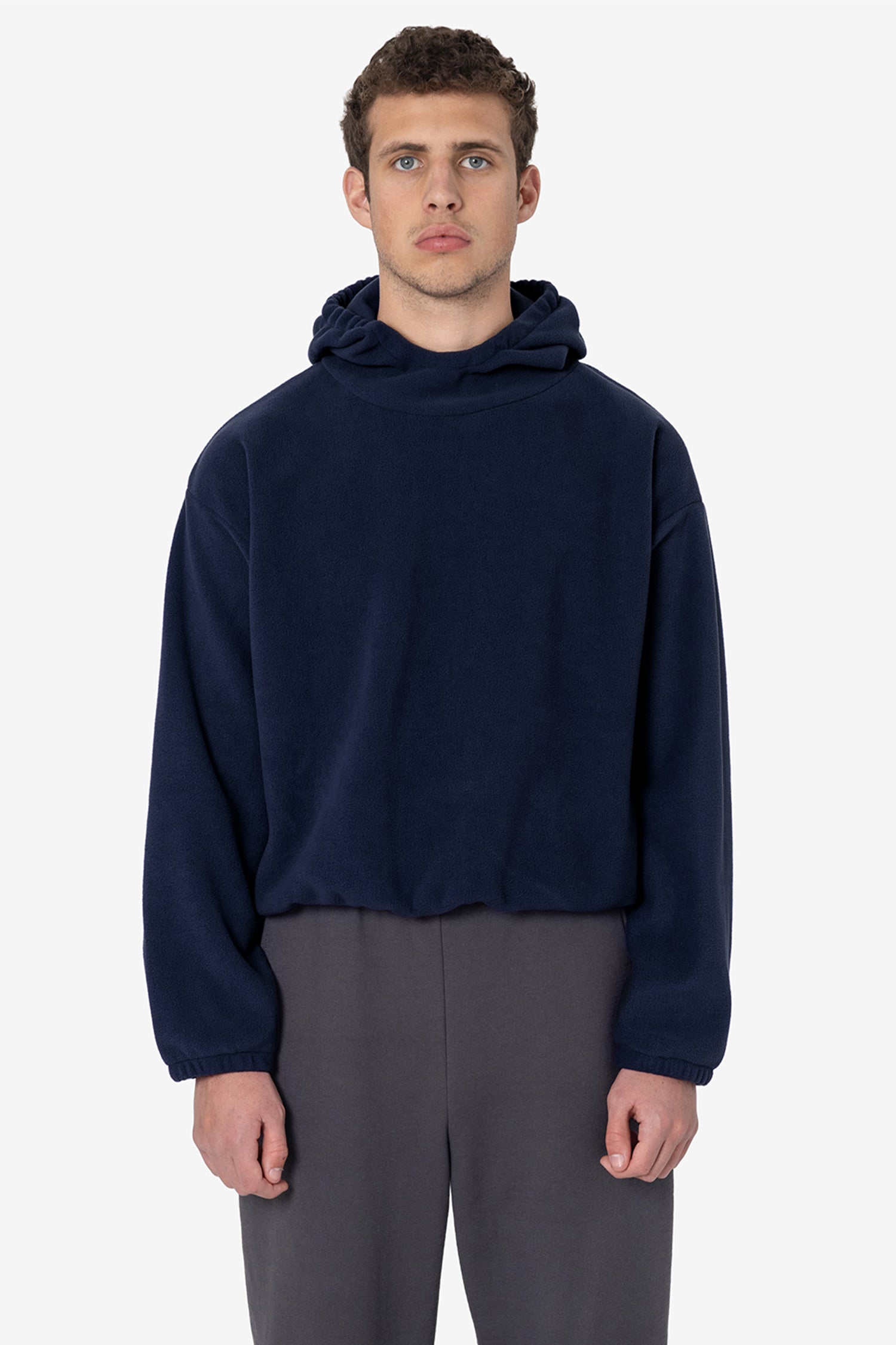 Polar Fleece Hoodie - PF409 No Pocket Design