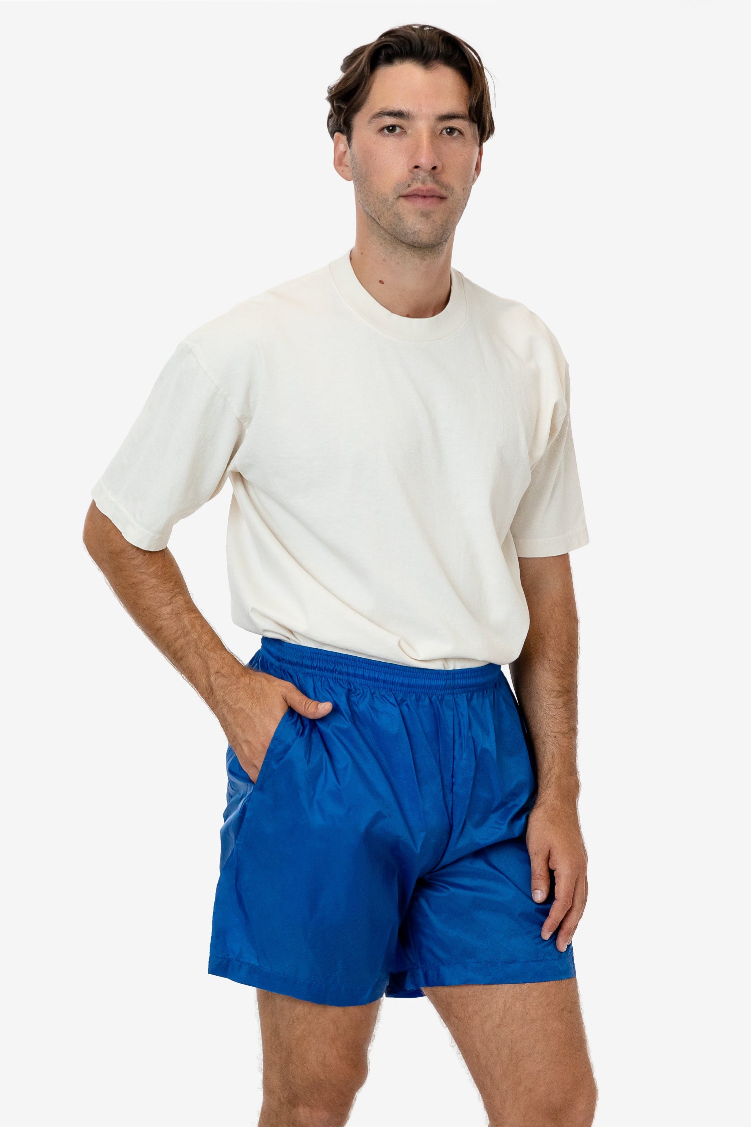 Men's Quick-Dry Nylon Swim Shorts – Unisex Beach Trunks