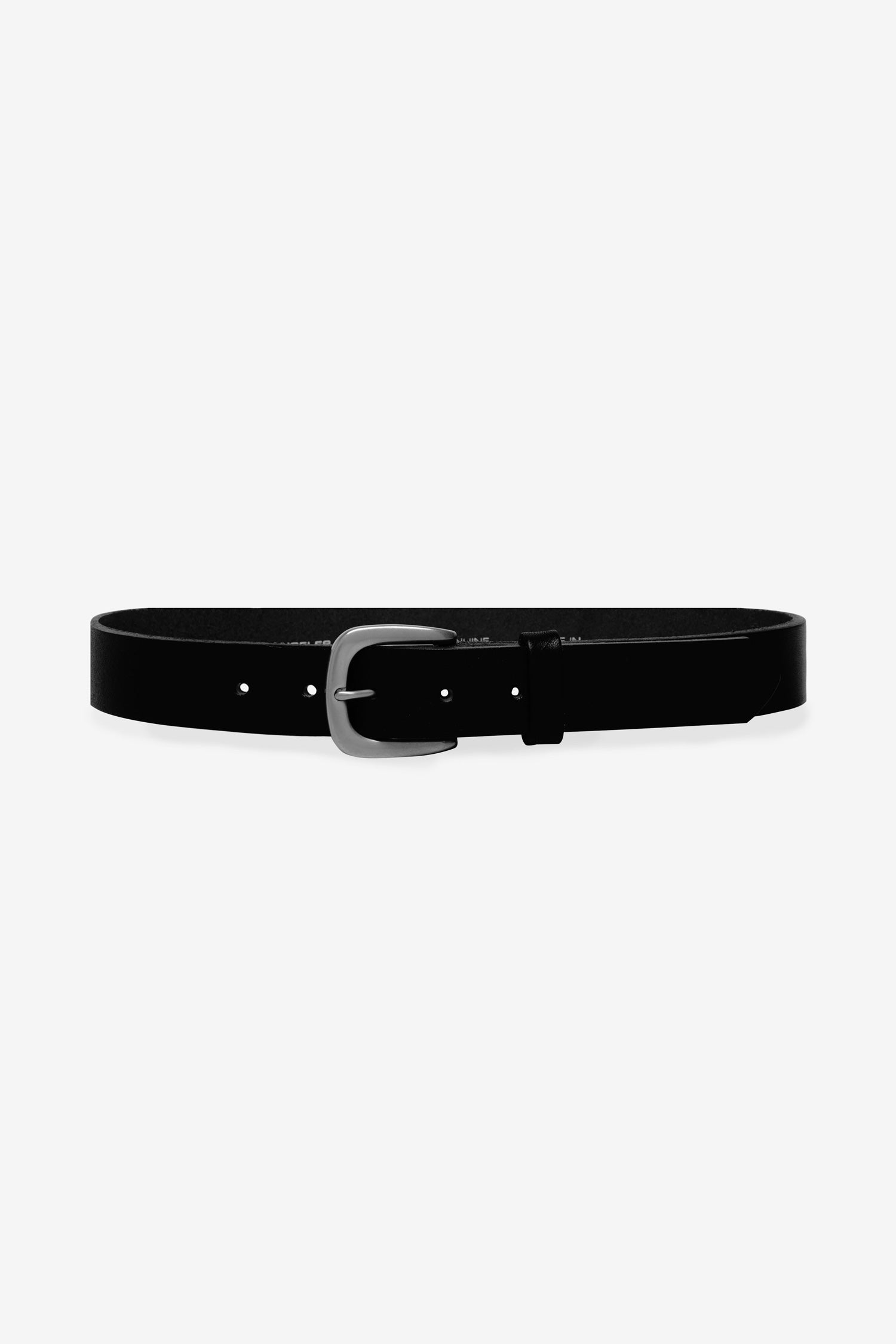 Unisex Square Buckle Leather Belt - RSALBT05