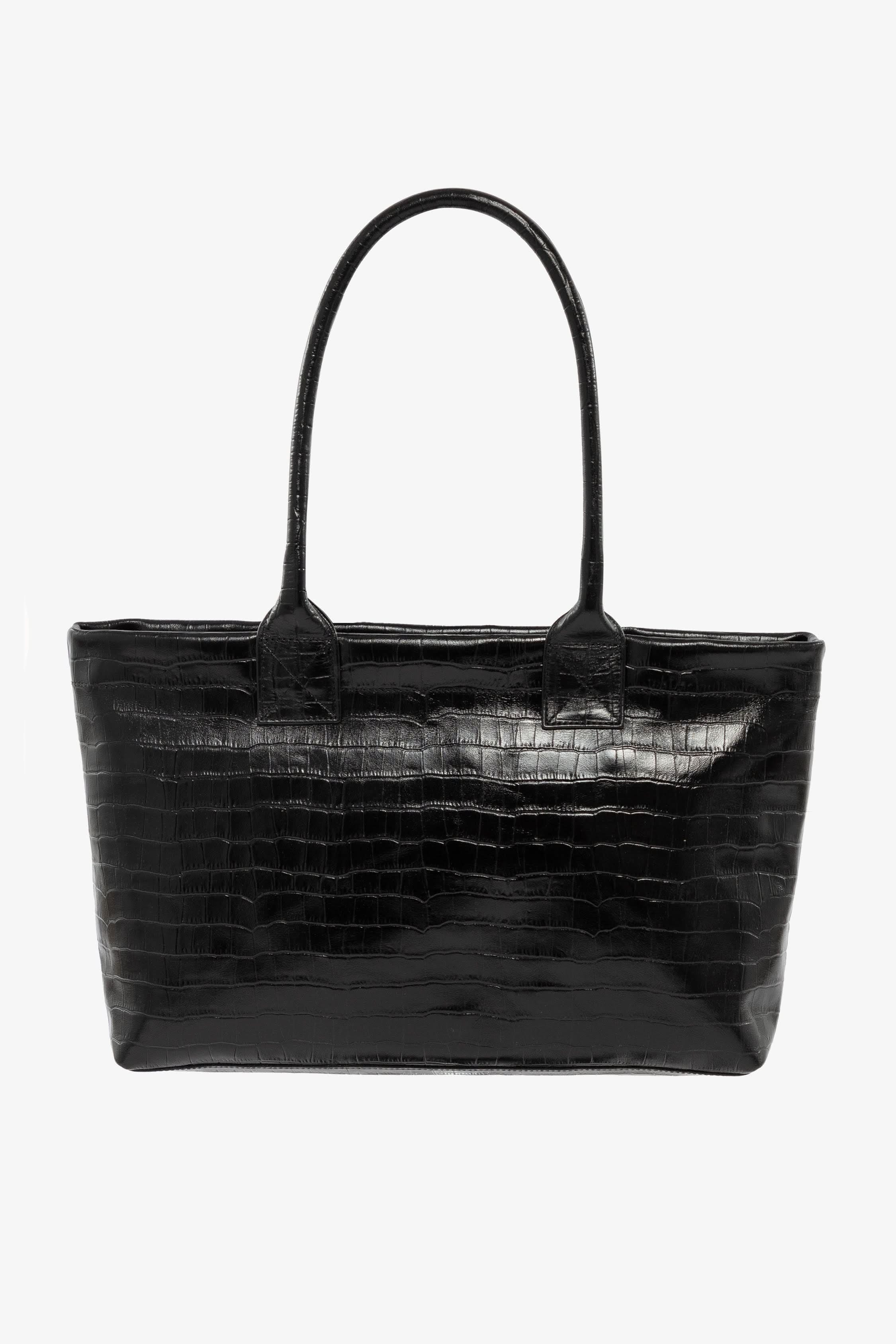 Crocodile Print Weekday Tote Bag - RLH3493