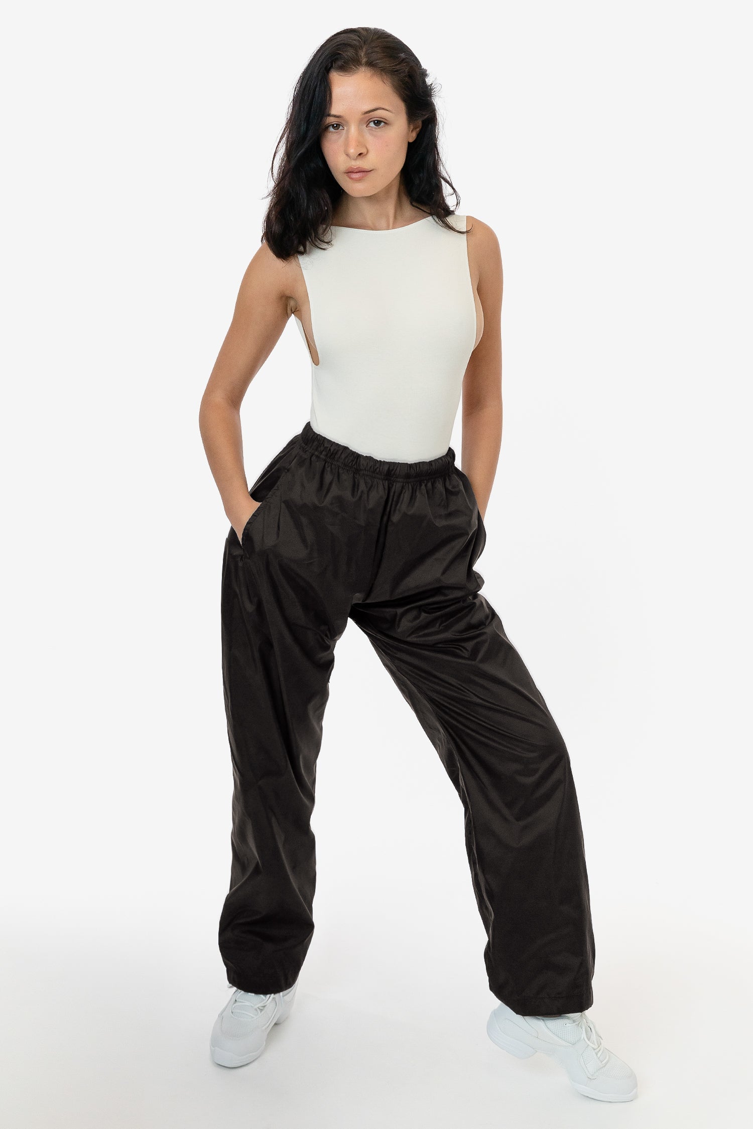 Unisex Nylon Track Pants with Taffeta Lining
