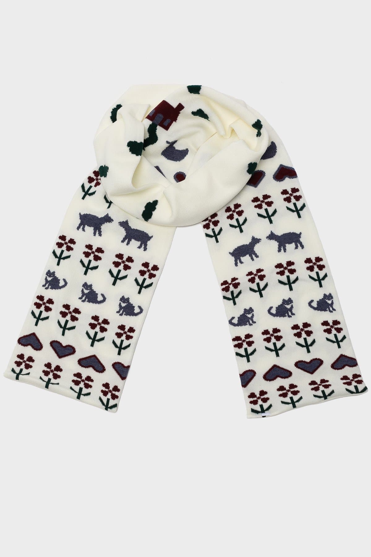 JQSCARF33 Soft Pastoral Scarf for Women
