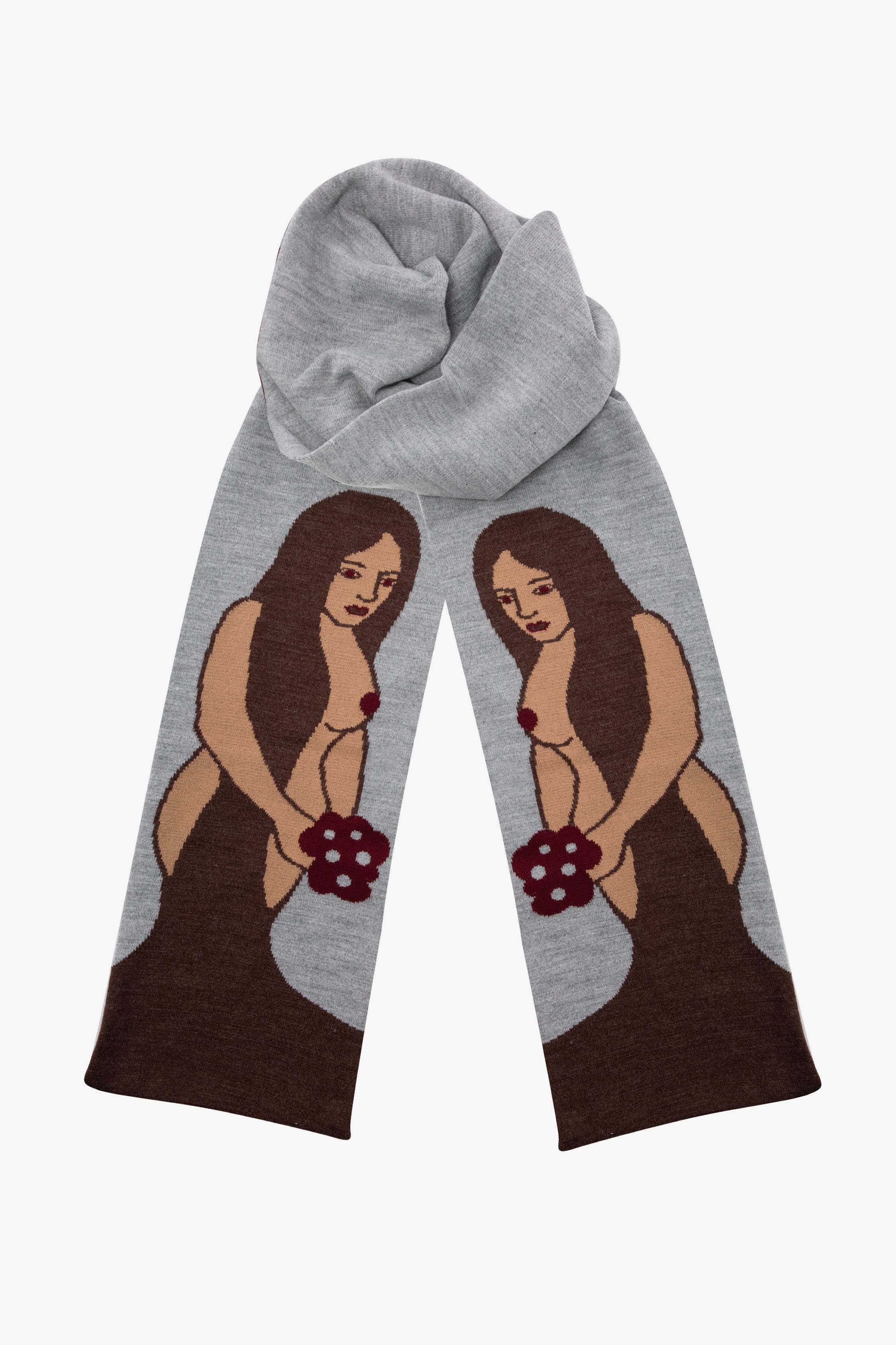 Elegant Nude Scarf for Women – JQSCARF42