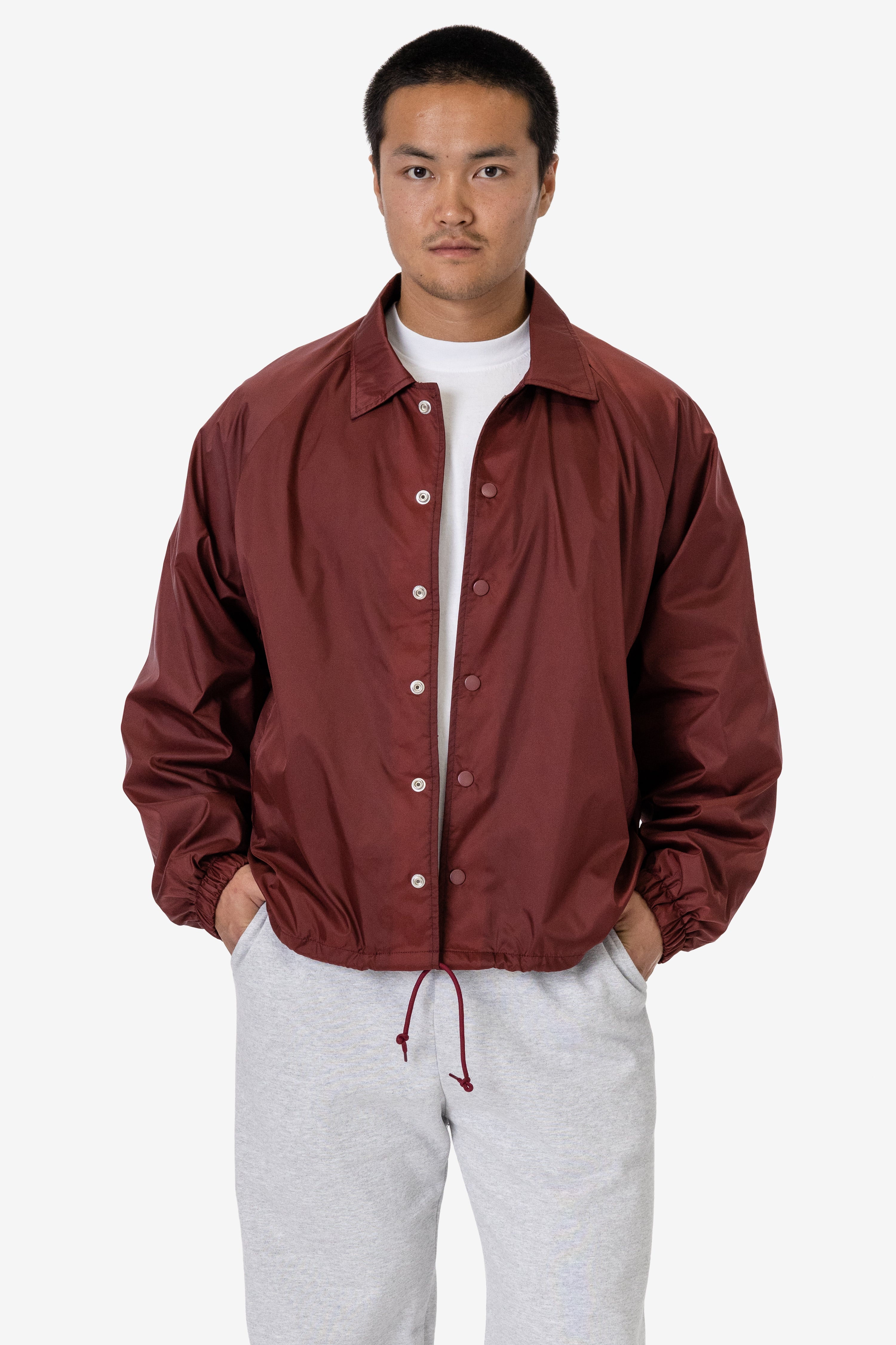 Nylon Coaches Jacket - RNF401 Slim Fit
