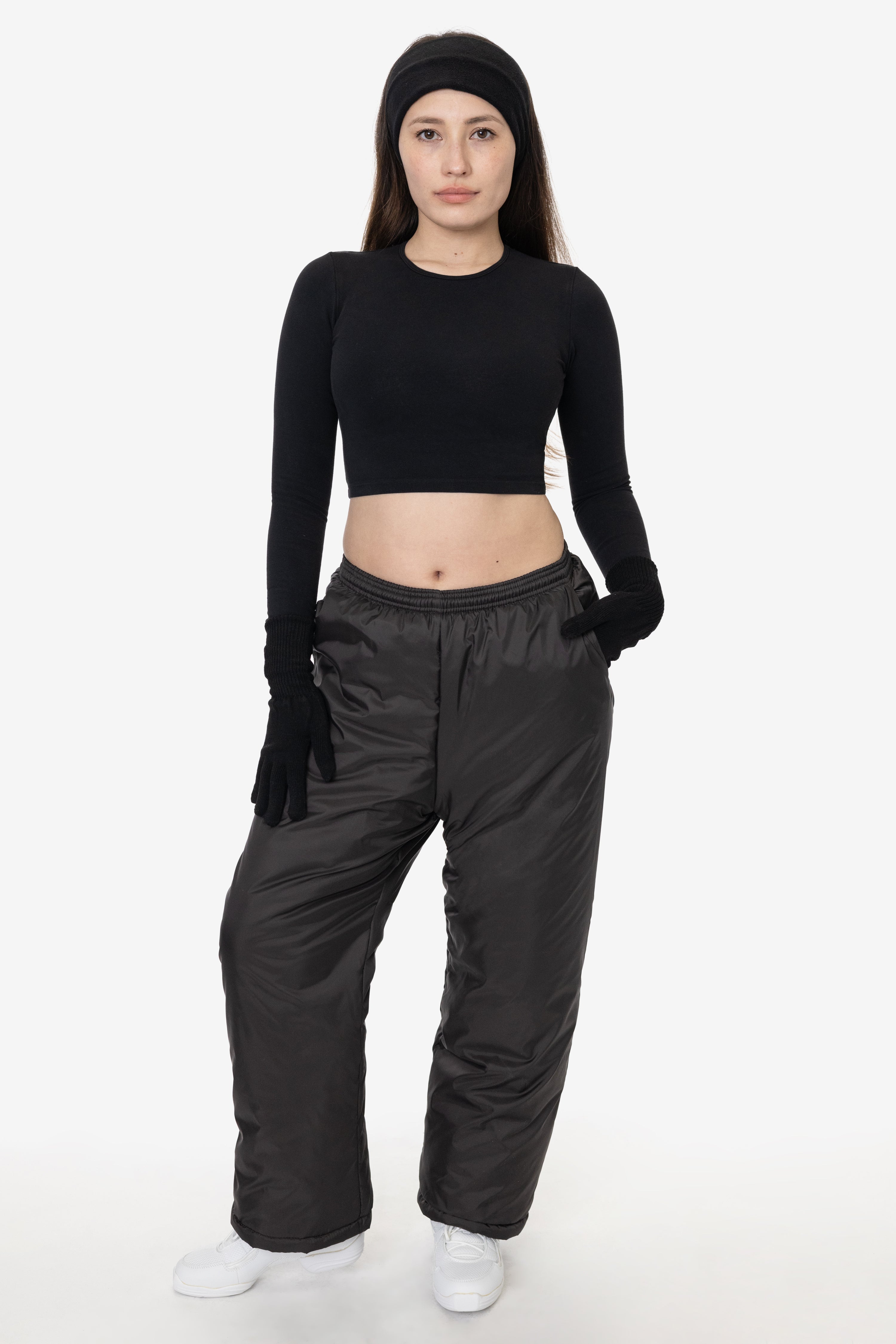 Men's Nylon Puffy Pants for Cold Weather