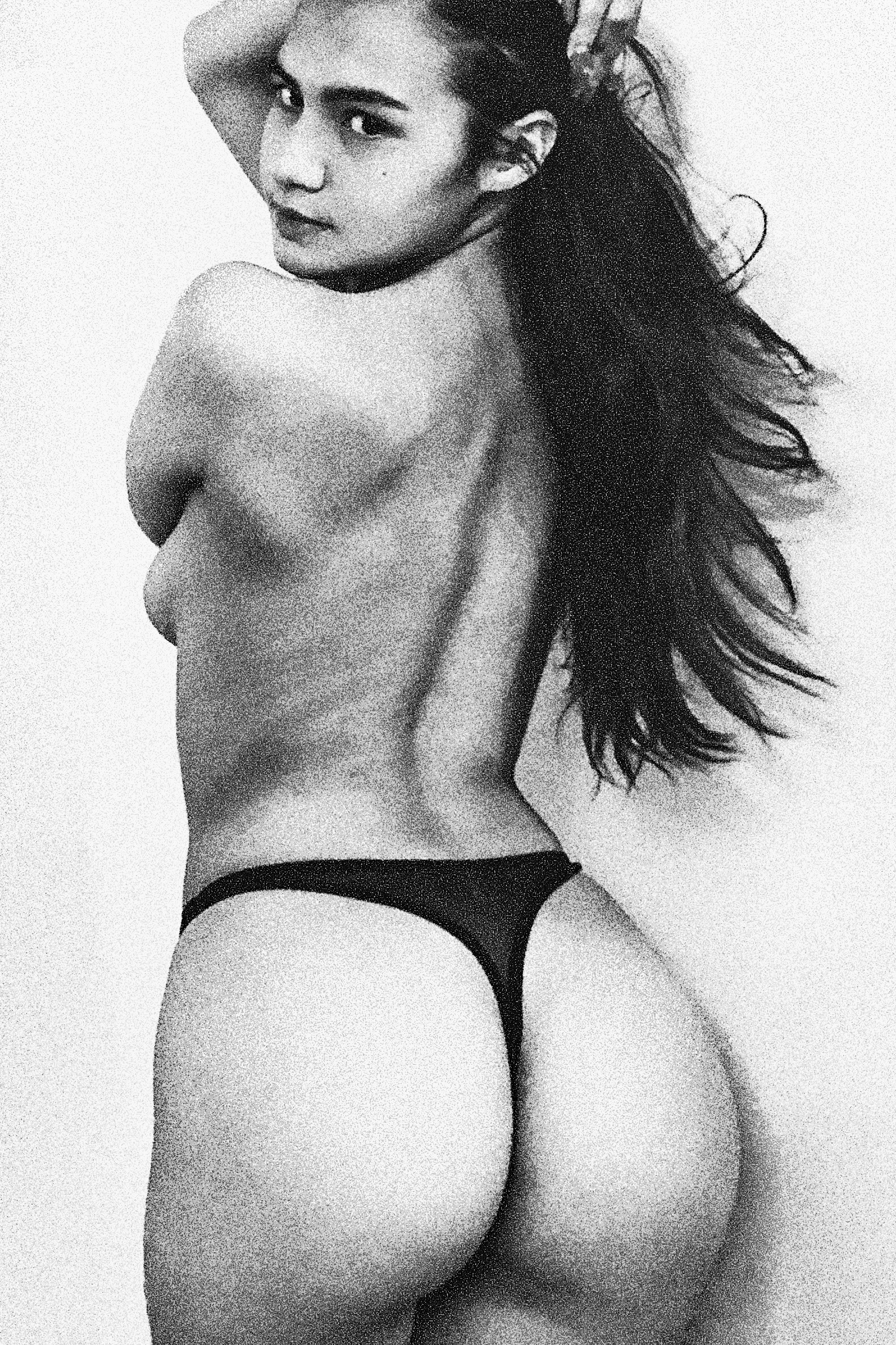 Micro Mesh Thong Panty by RNS90