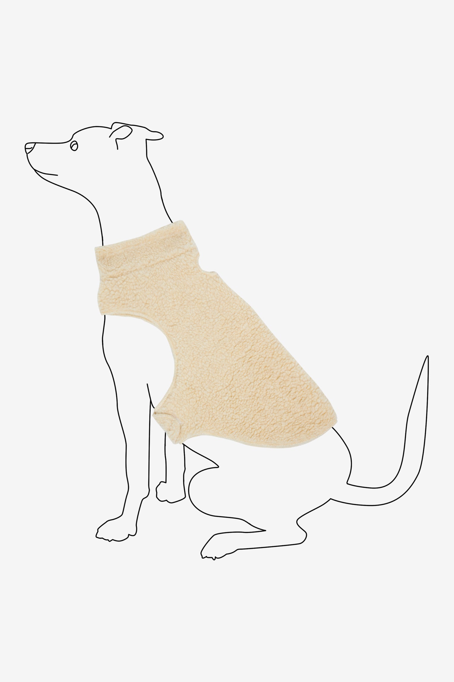 Sherpa Dog Vest for Small Breeds – Cozy & Warm
