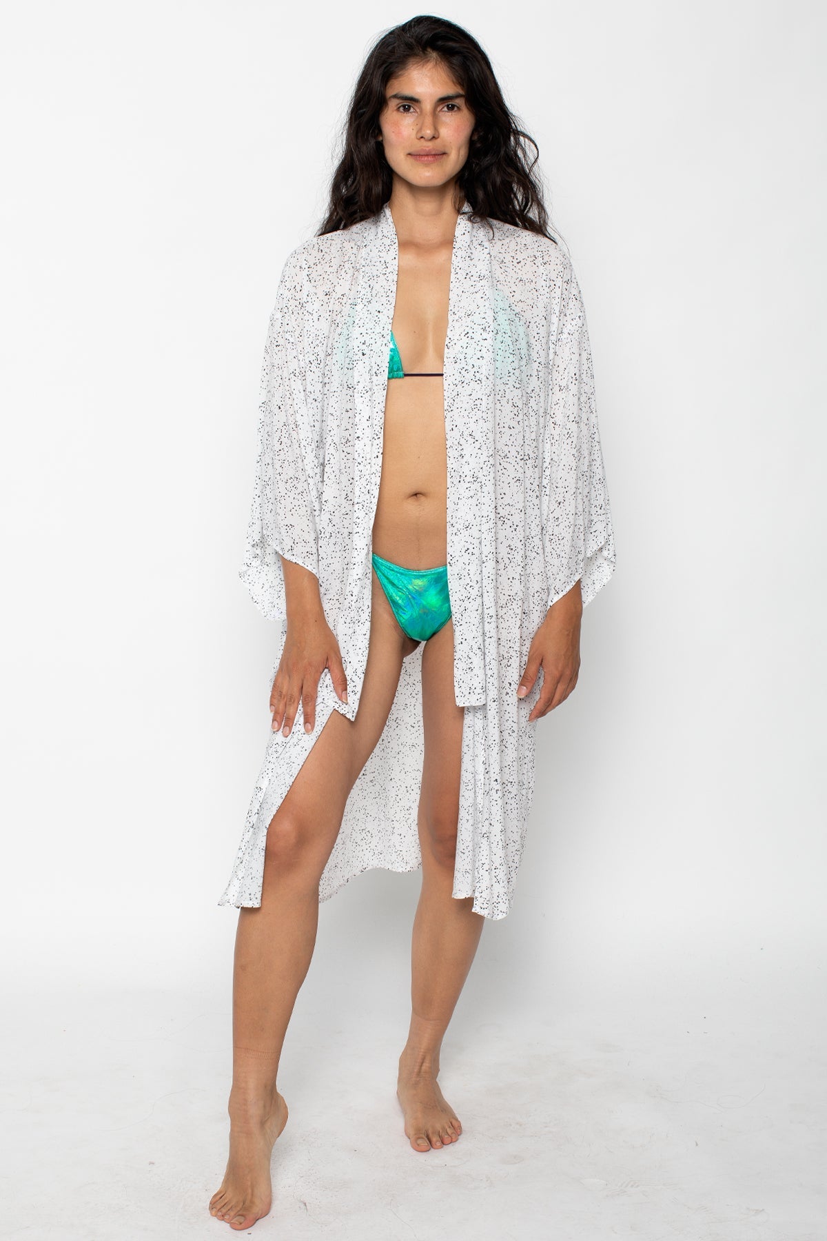 Printed Rayon Kimono Robe – Lightweight & Stylish