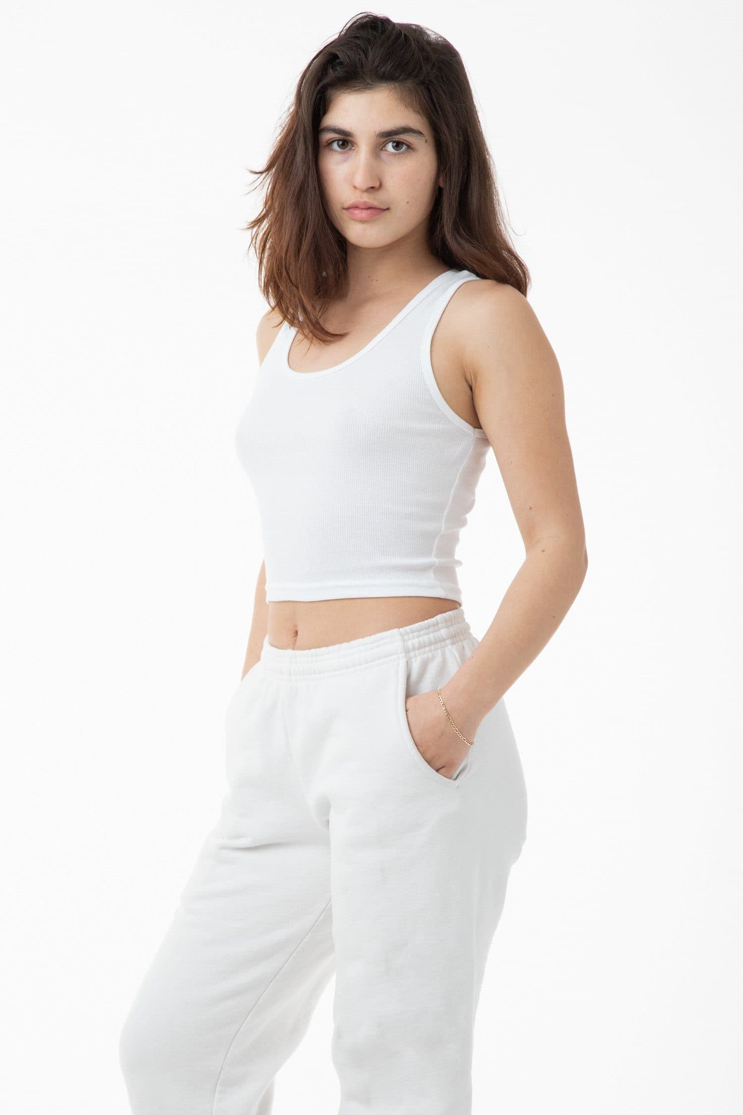 21308 Women's 2-in-1 Crop Tank Top