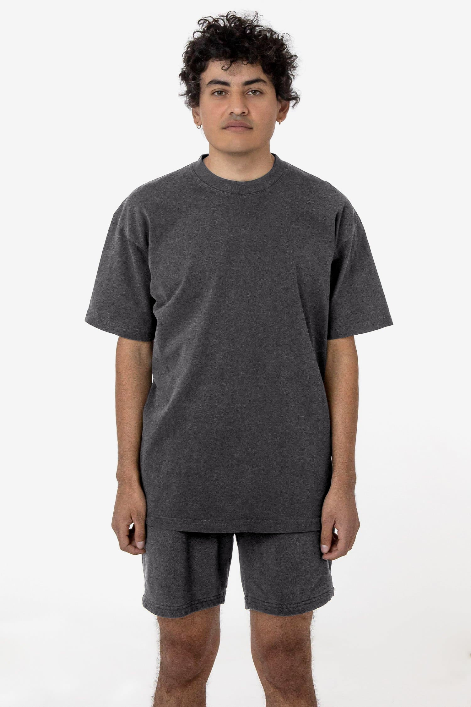 Pigment-Dyed Heavy Fleece Sweat Shorts
