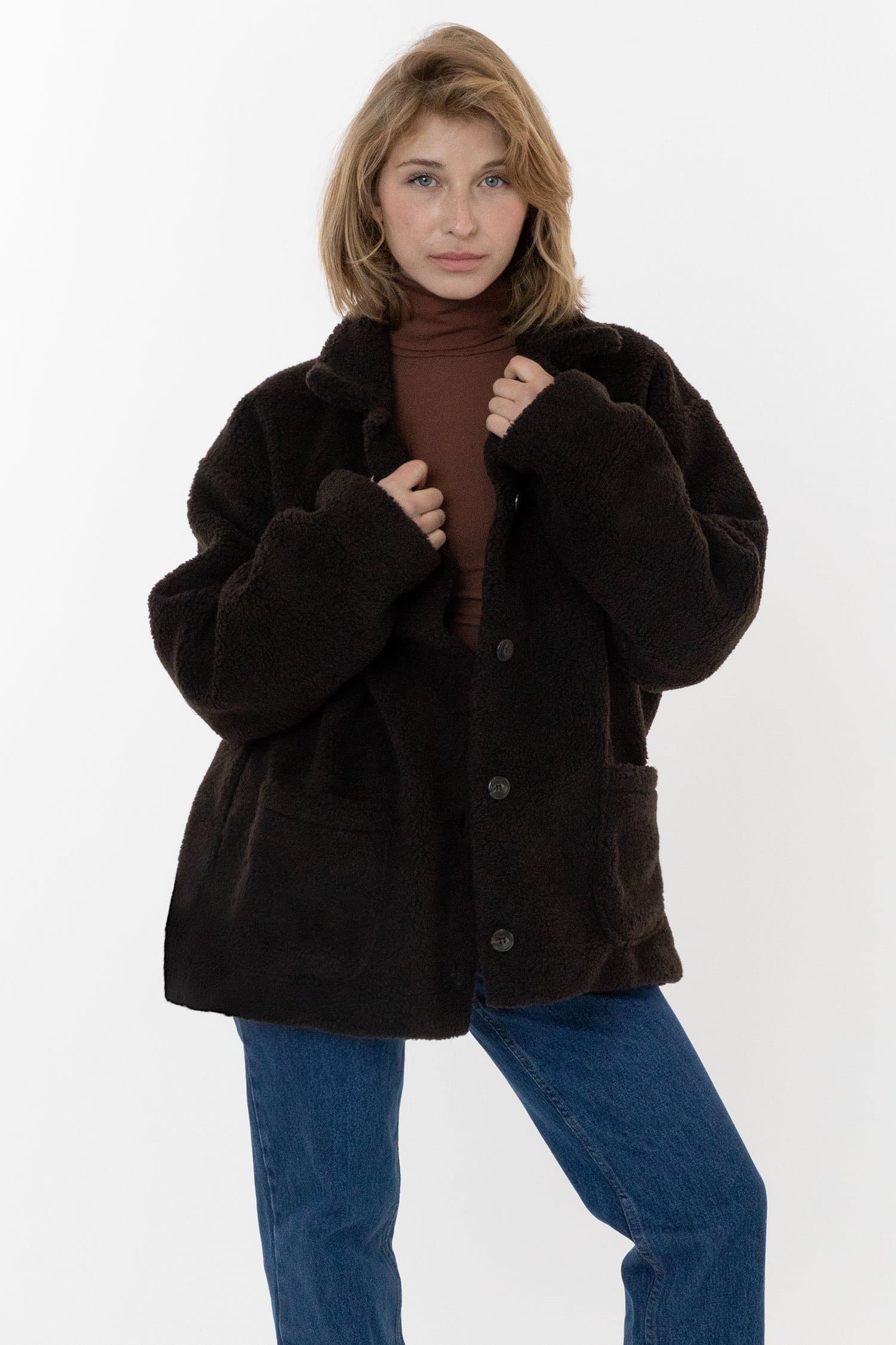 Women's Sherpa Lined Winter Coat
