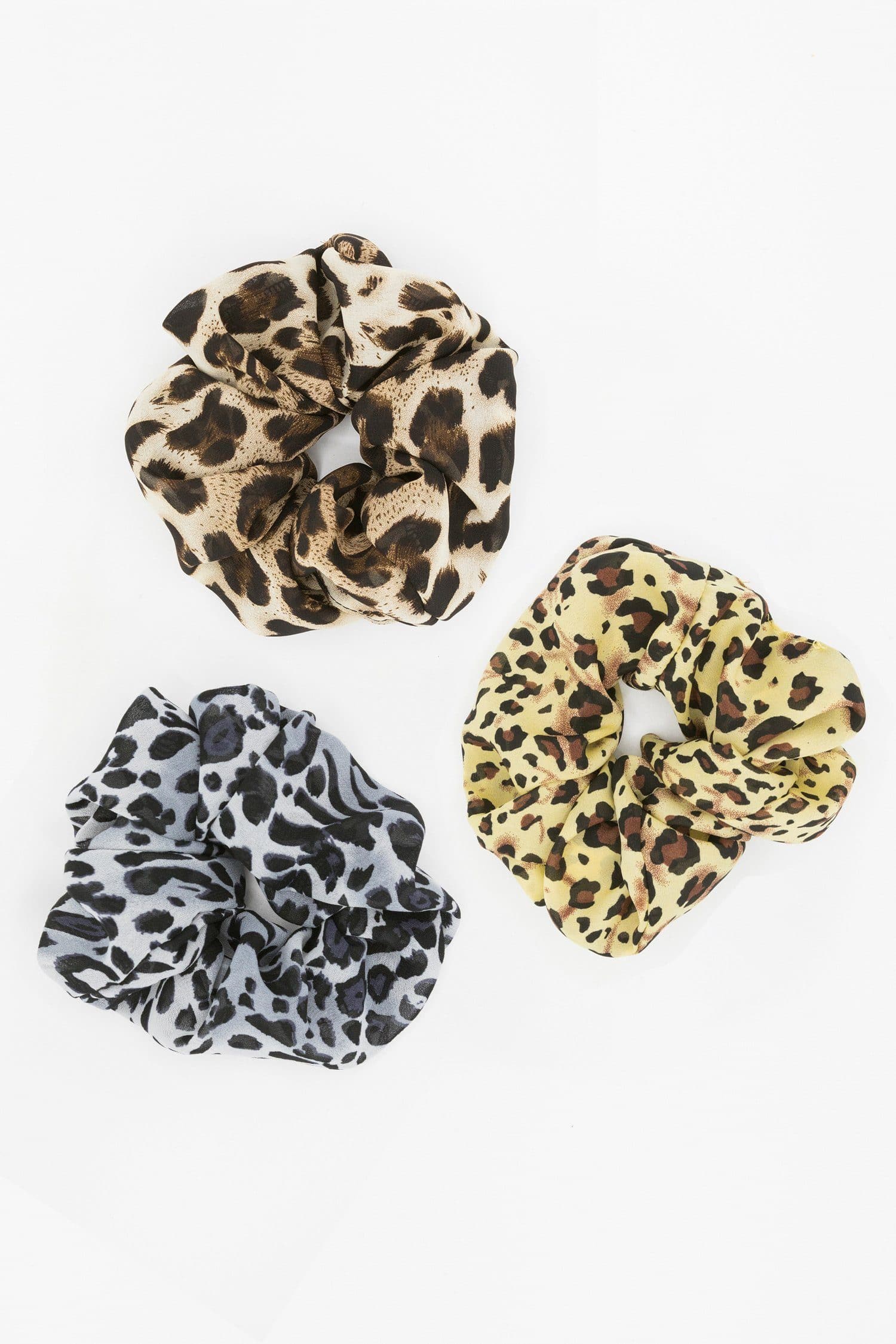 3-Pack Jumbo Scrunchies for Thick Hair