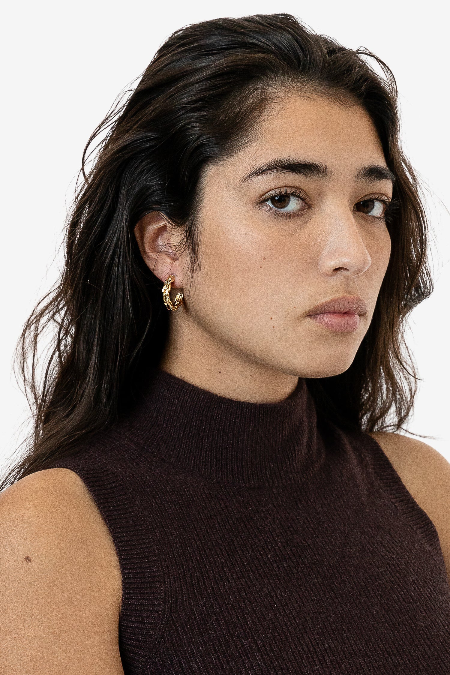 Braided Hoop Earrings | Stylish & Lightweight