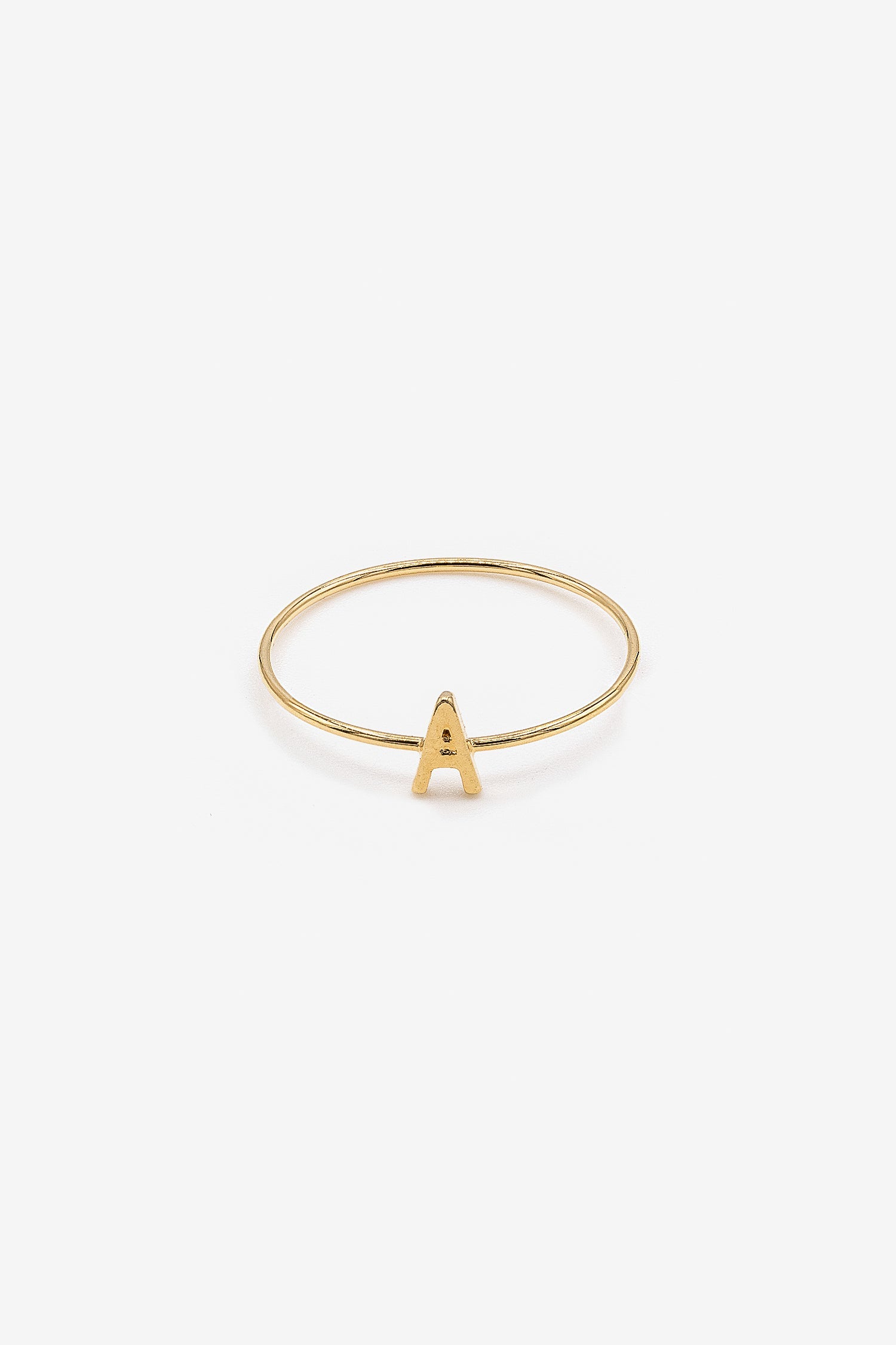 ALPHRNG Stylish Alphabet Ring for Personalized Jewelry