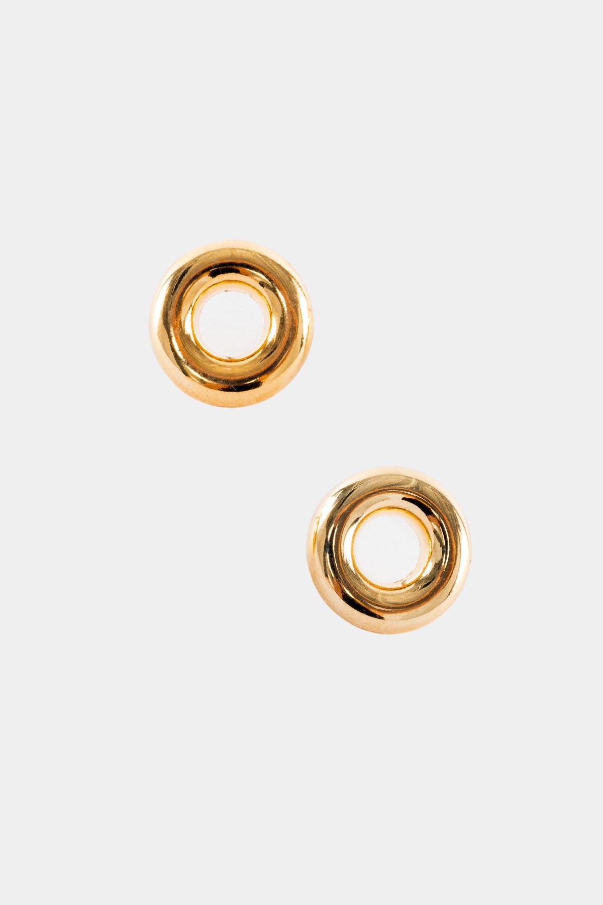 JWLSD Stylish Donut Stud Earrings