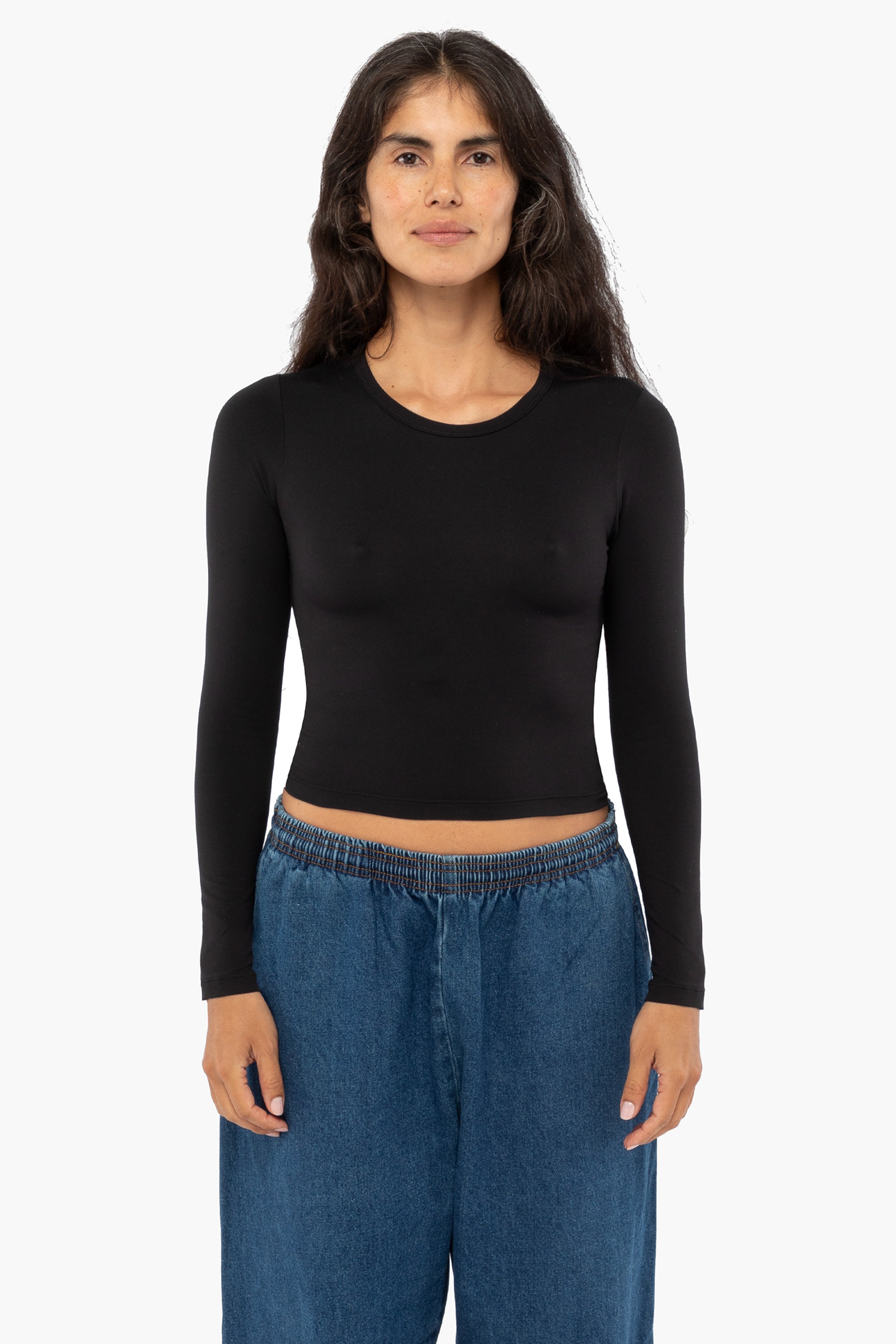 UPF40 Sun Protection Long Sleeve Crewneck Tee