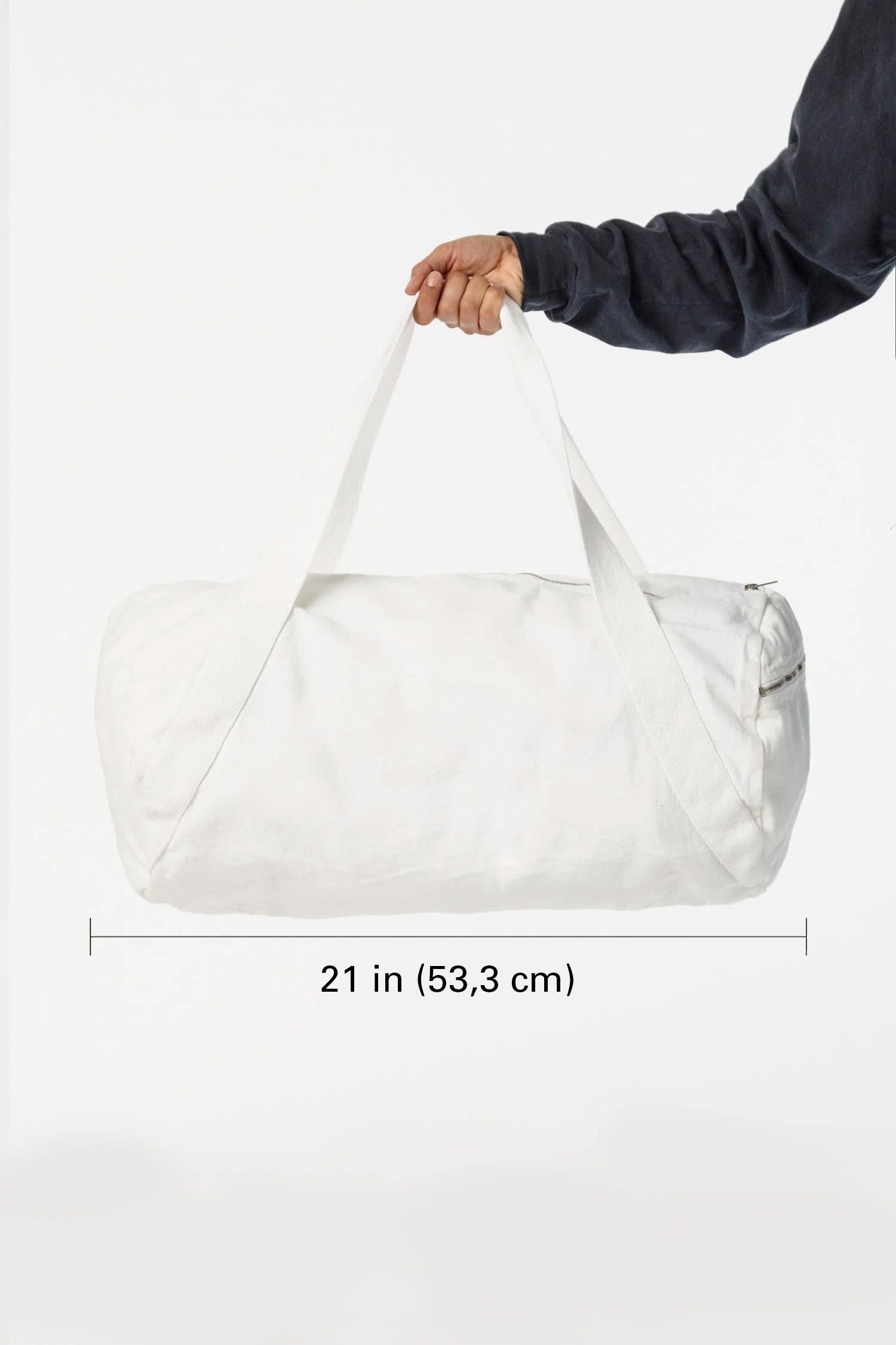 Bull Denim Diagonal Gym Bag for Workouts