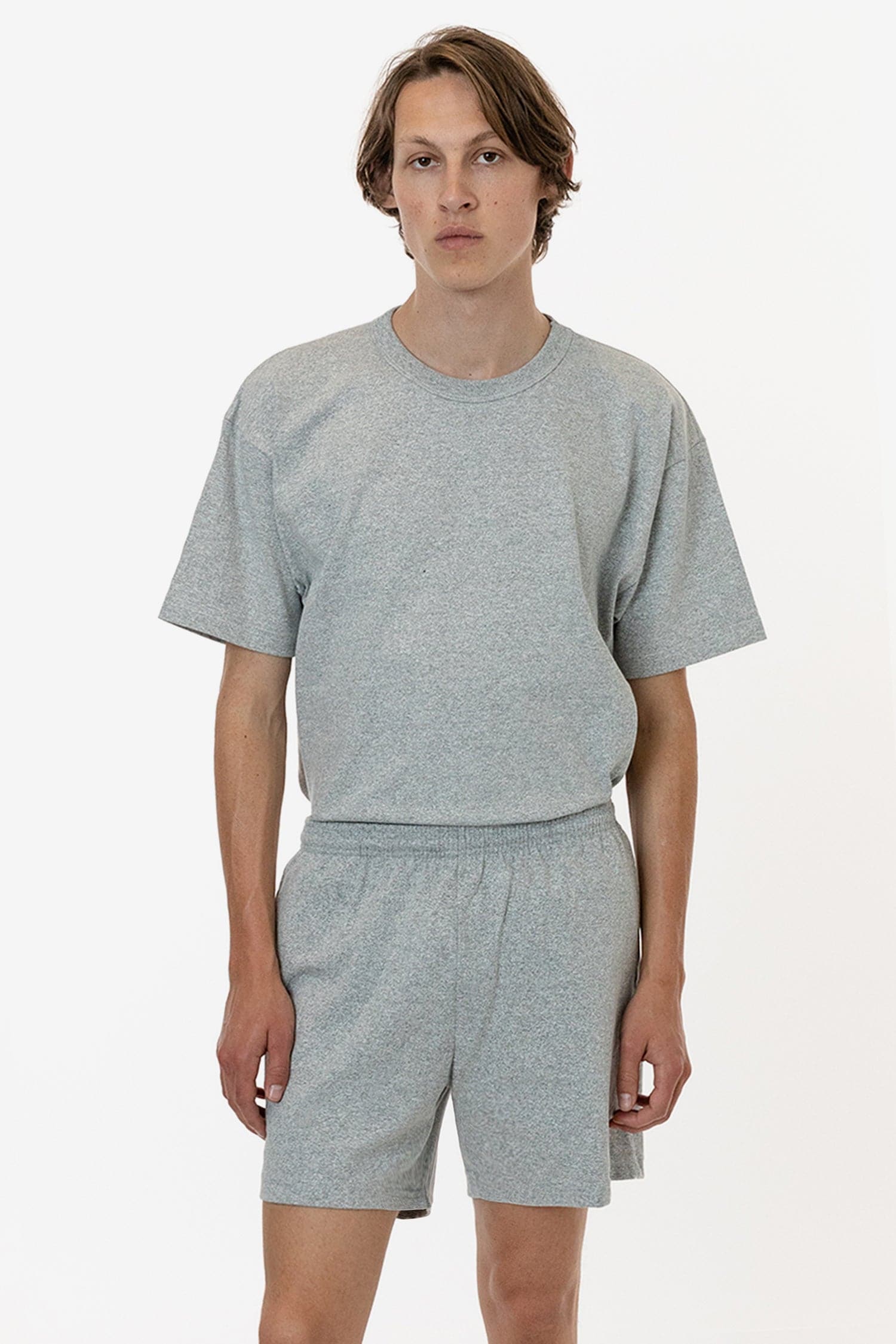8oz Mock Twist Gym Shorts for Workouts