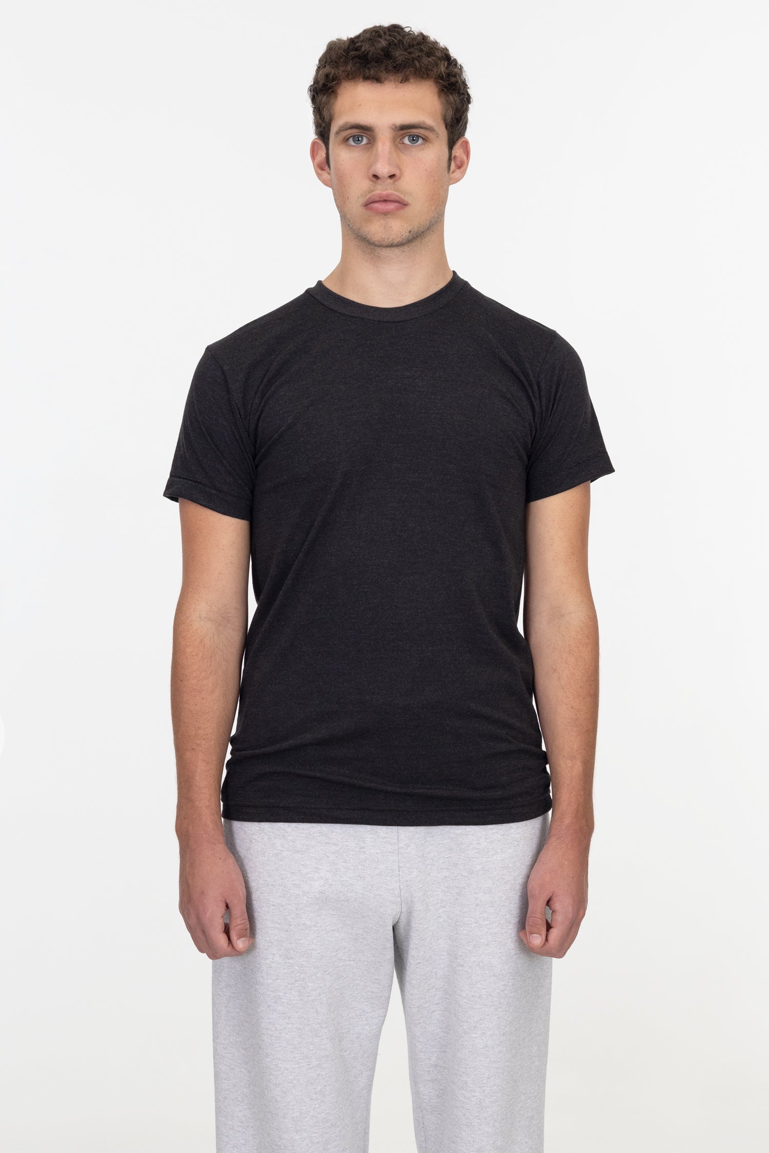 Tri-Blend Crew Neck Tee - Soft Comfort Fit