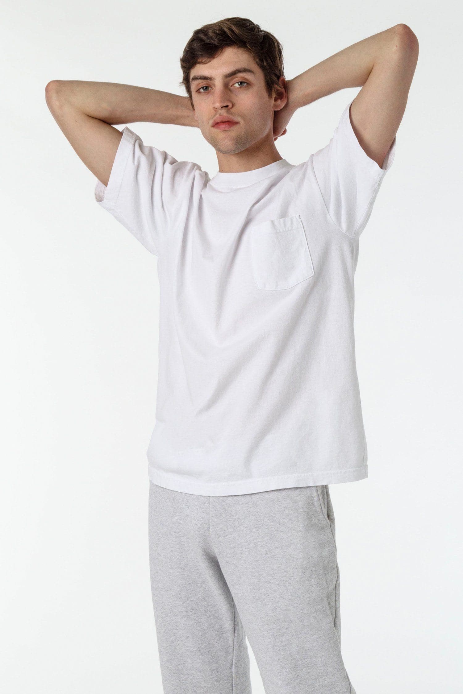 Garment-Dyed Pocket Tee - 1809GD Mix