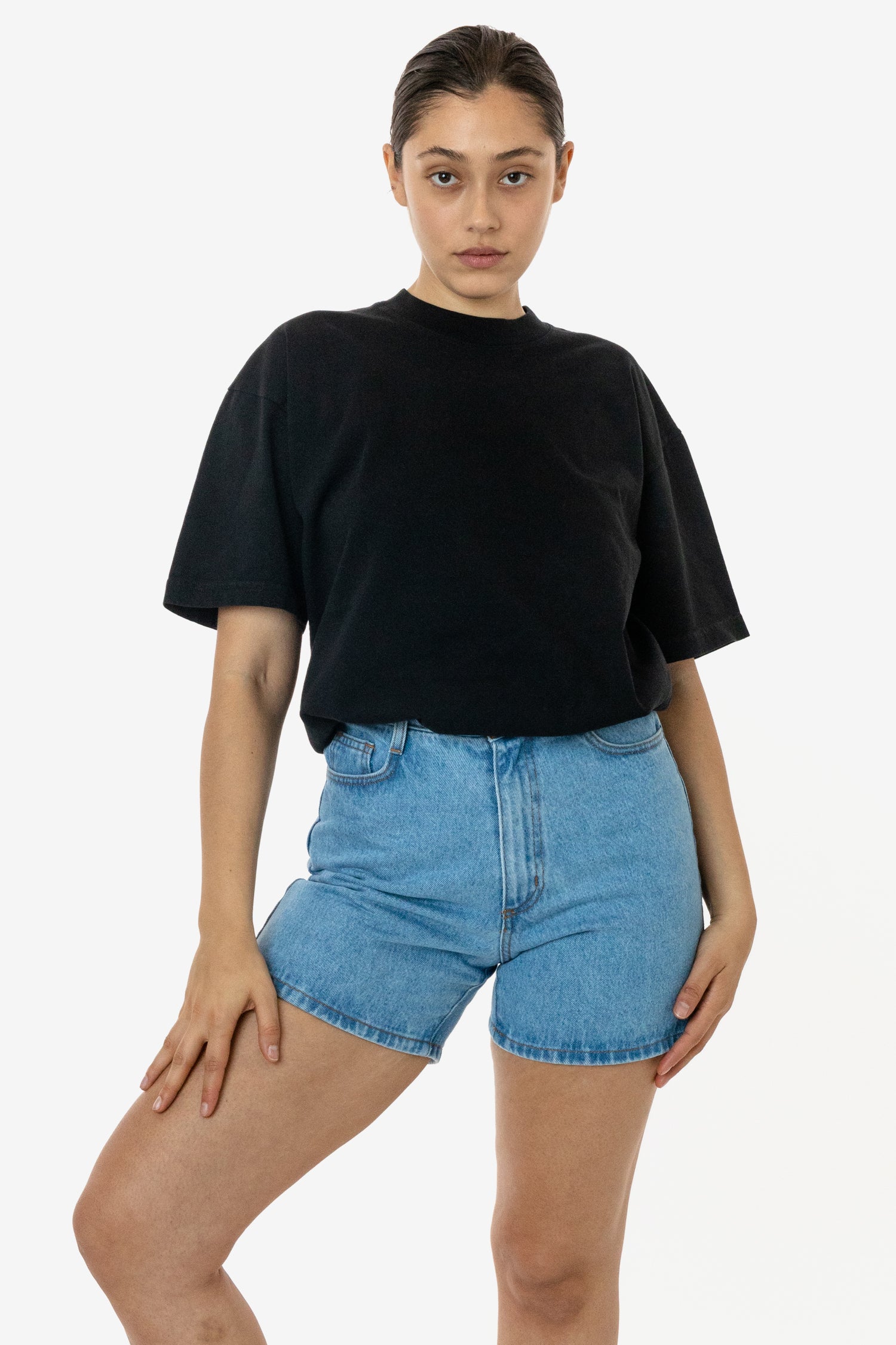 1801 Crew Neck Tee - 6.5oz Garment-Dyed Cotton