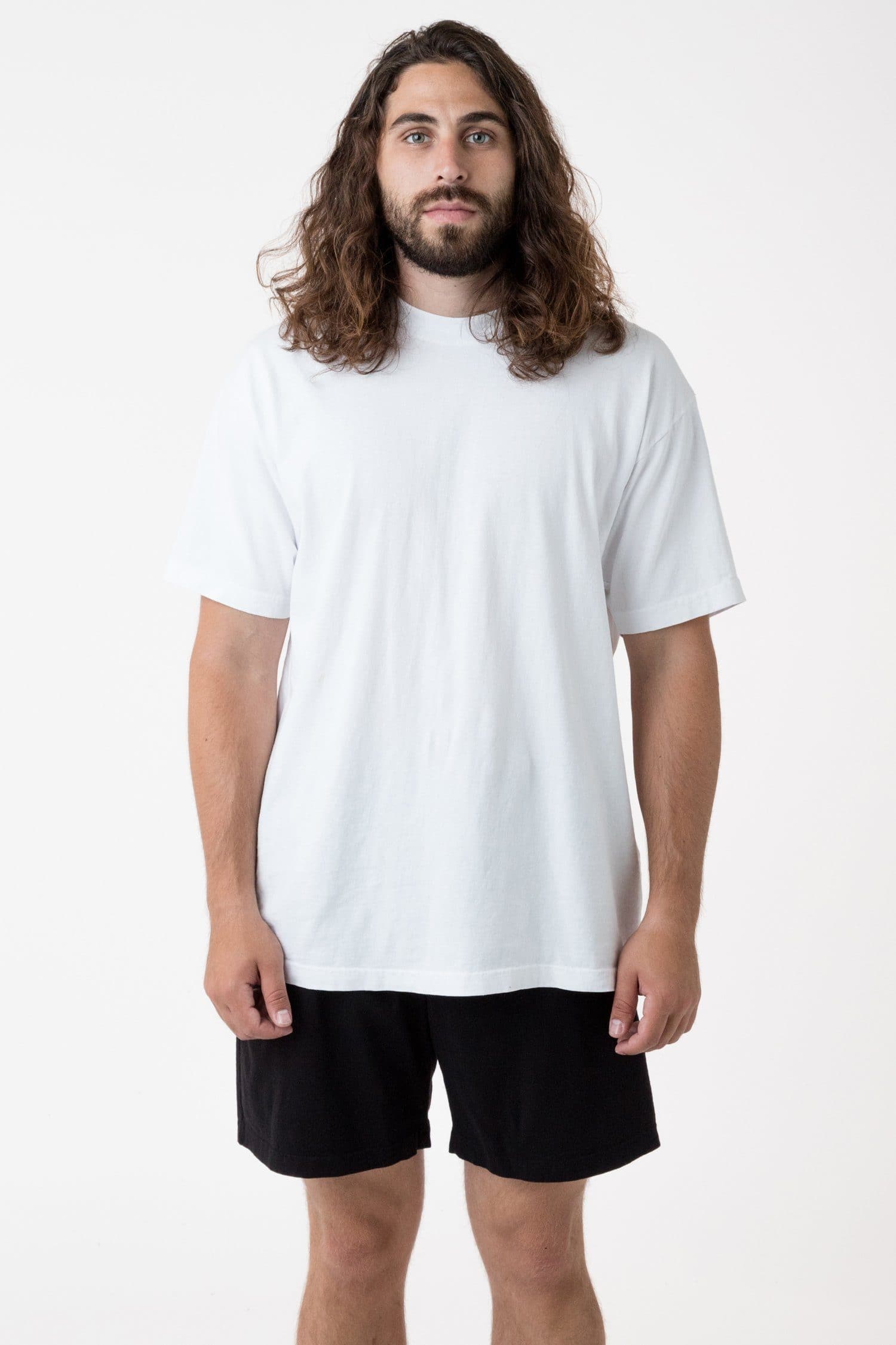 Mid-Length Heavy Jersey Shorts for Active Wear
