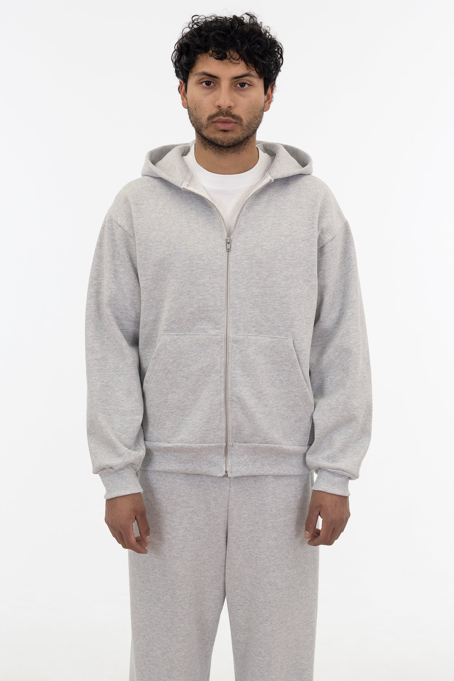 Heavy Fleece Zip Hoodie - Warm & Durable