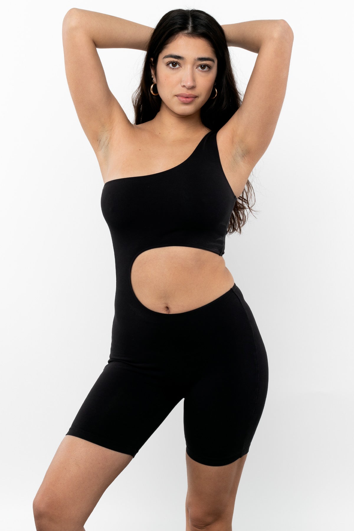 Asymmetrical Biketard - 83047GD Garment Dye Style